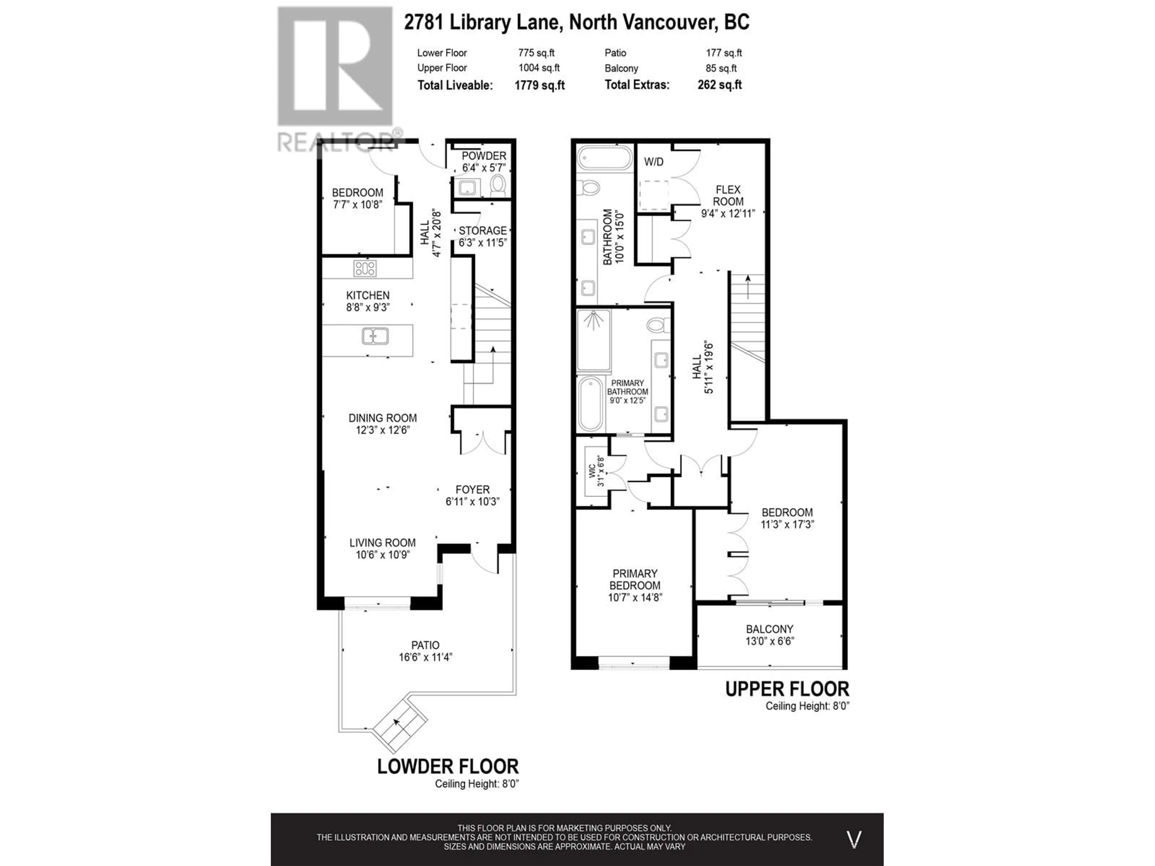 Floor plan for 2781 LIBRARY LANE, North Vancouver British Columbia V7J0C6