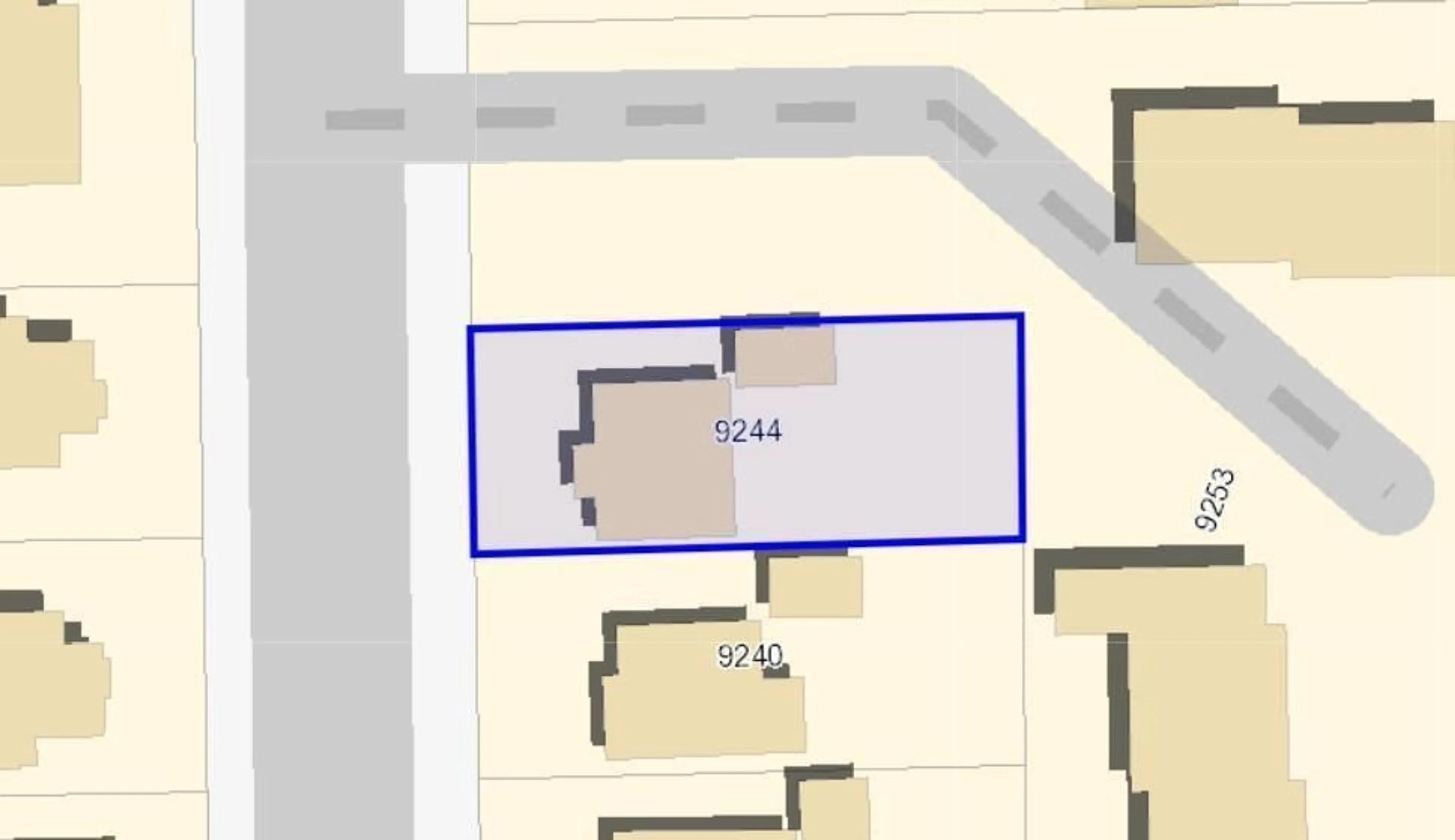 Picture of a map for 9244 HAZEL STREET|Chilliwack Proper East, Chilliwack British Columbia V2P5N6