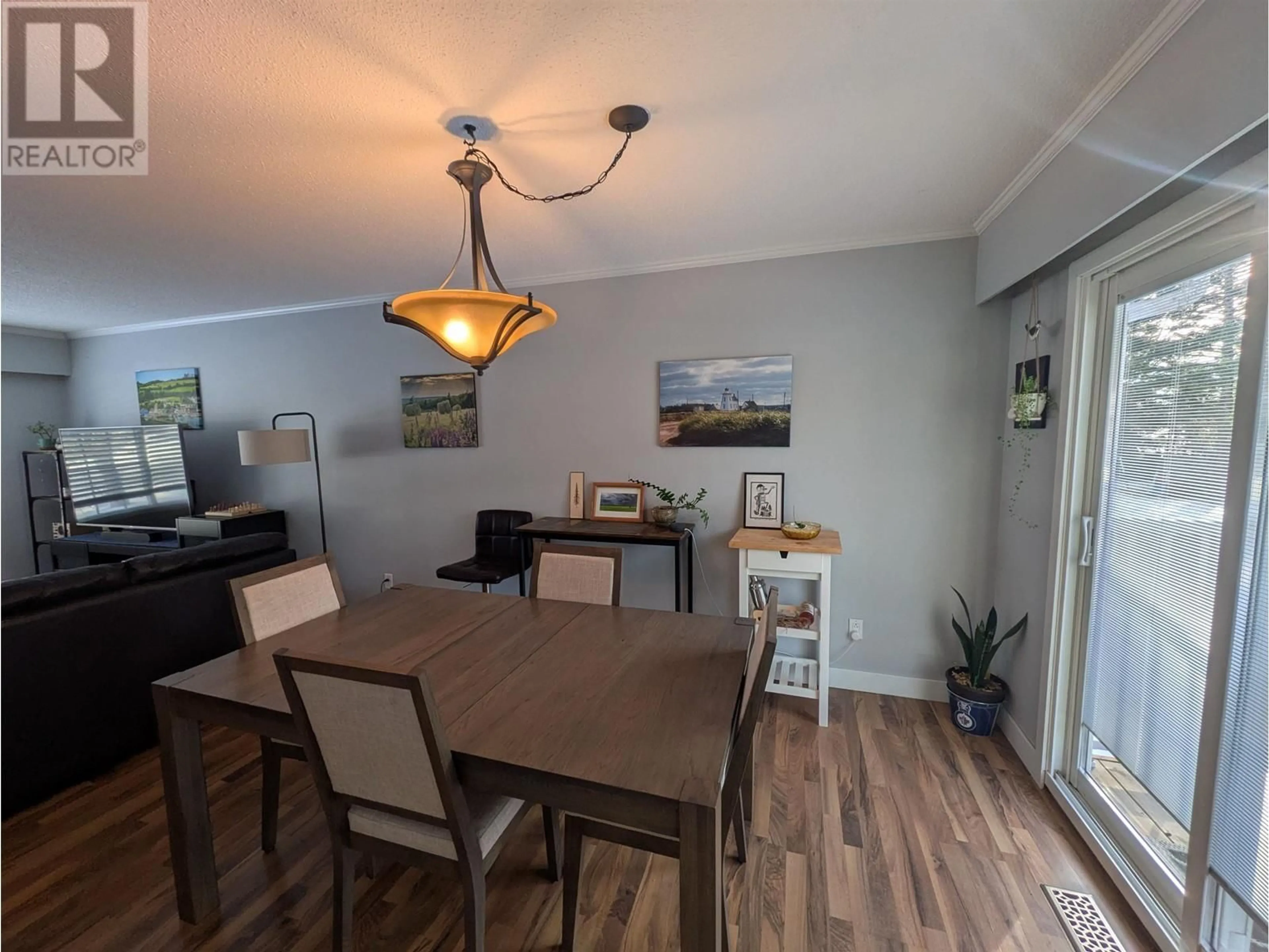 Dining room, wood/laminate floor for 1057 NELSON CRESCENT, Prince George British Columbia V2M5A1