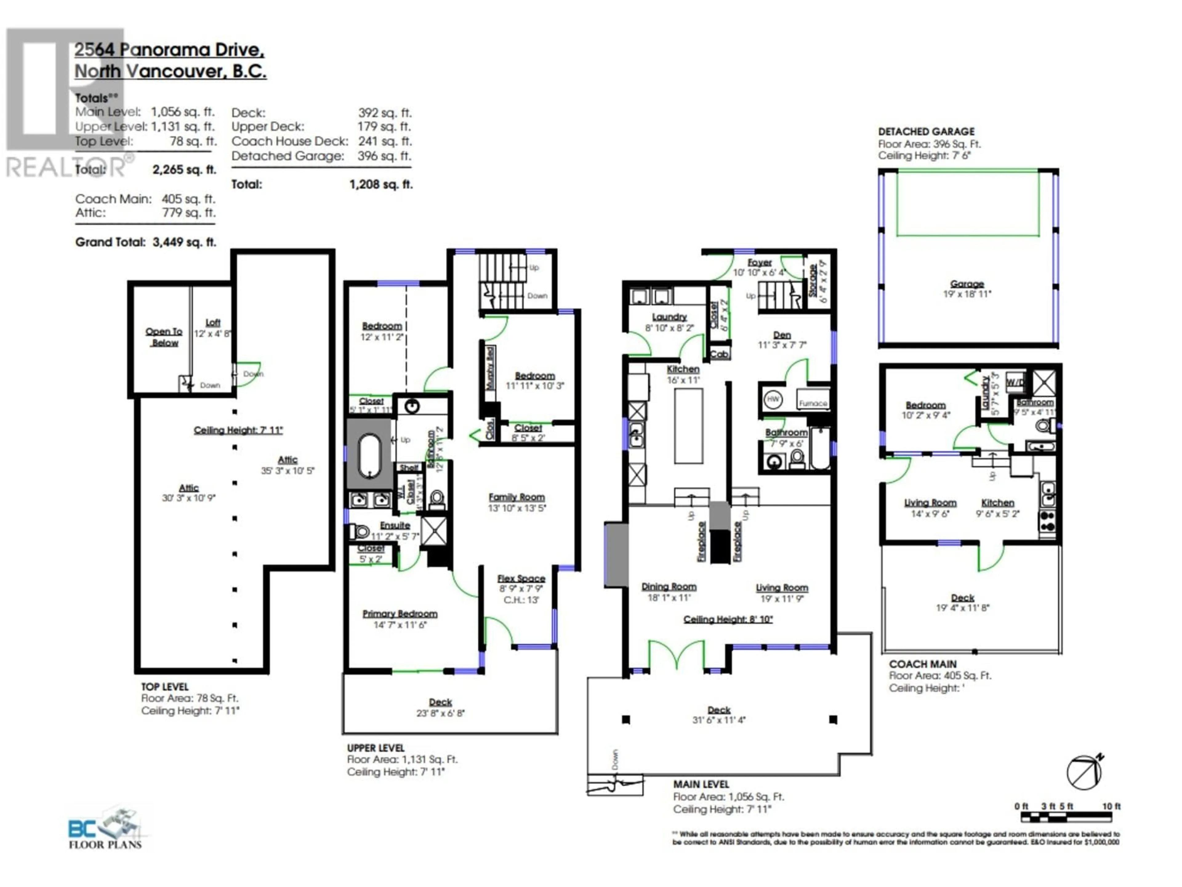 Floor plan for 2564 PANORAMA DRIVE, North Vancouver British Columbia V7G1V5