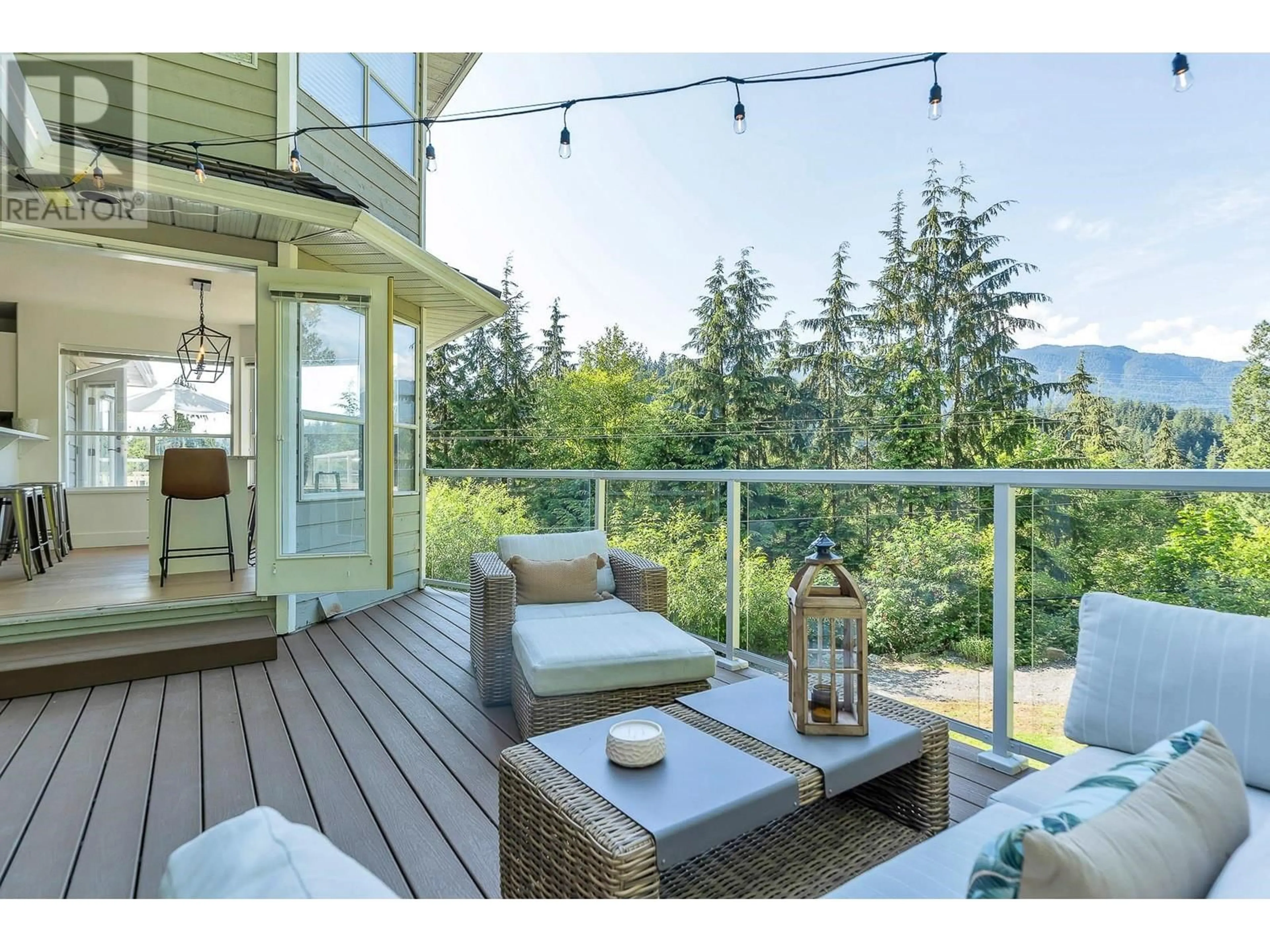 Patio, mountain view for 4208 BEDWELL BAY ROAD, Belcarra British Columbia V3H4R1