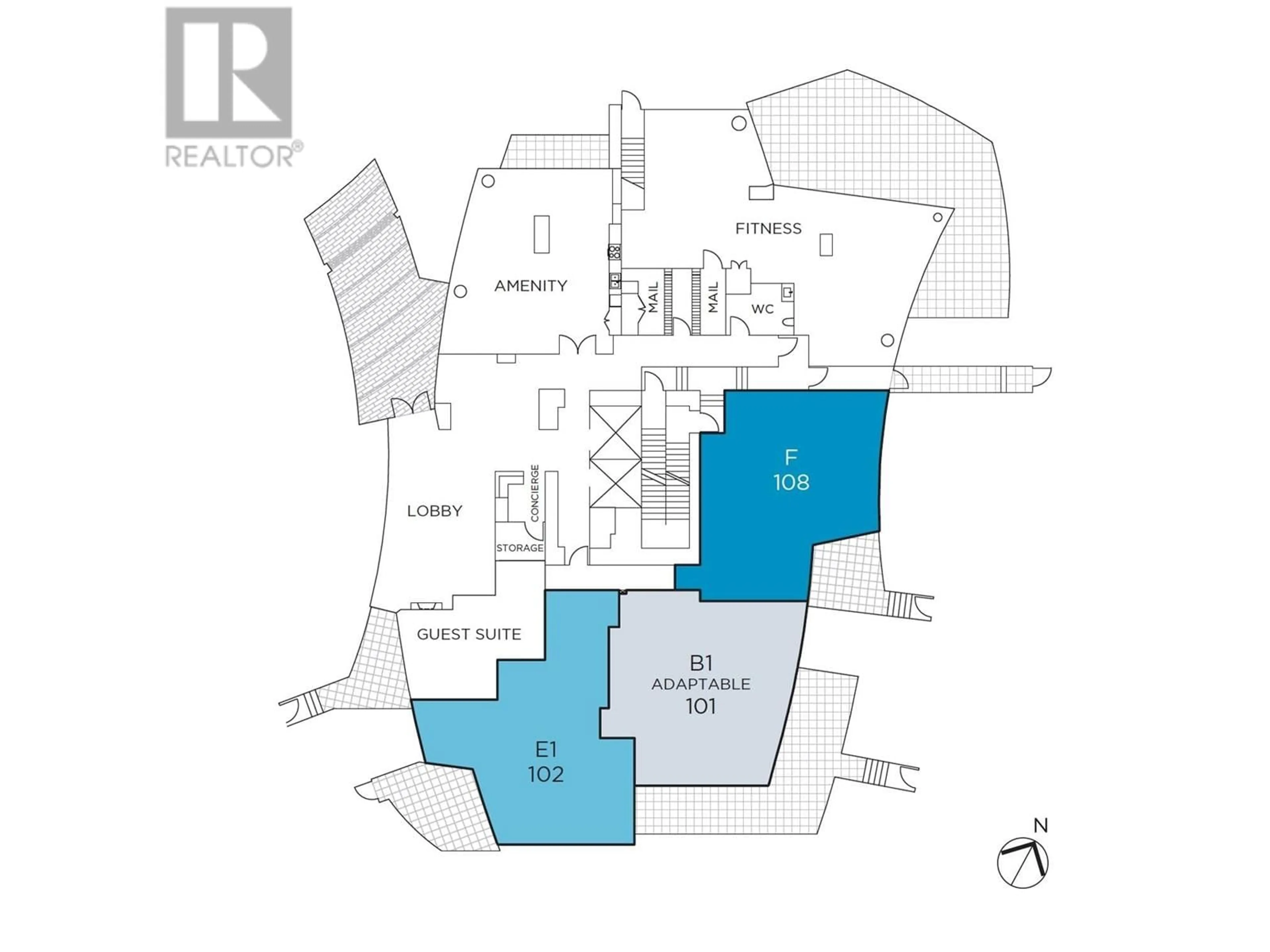 Floor plan for 202 7769 PARK CRESCENT, Burnaby British Columbia V3N0J7