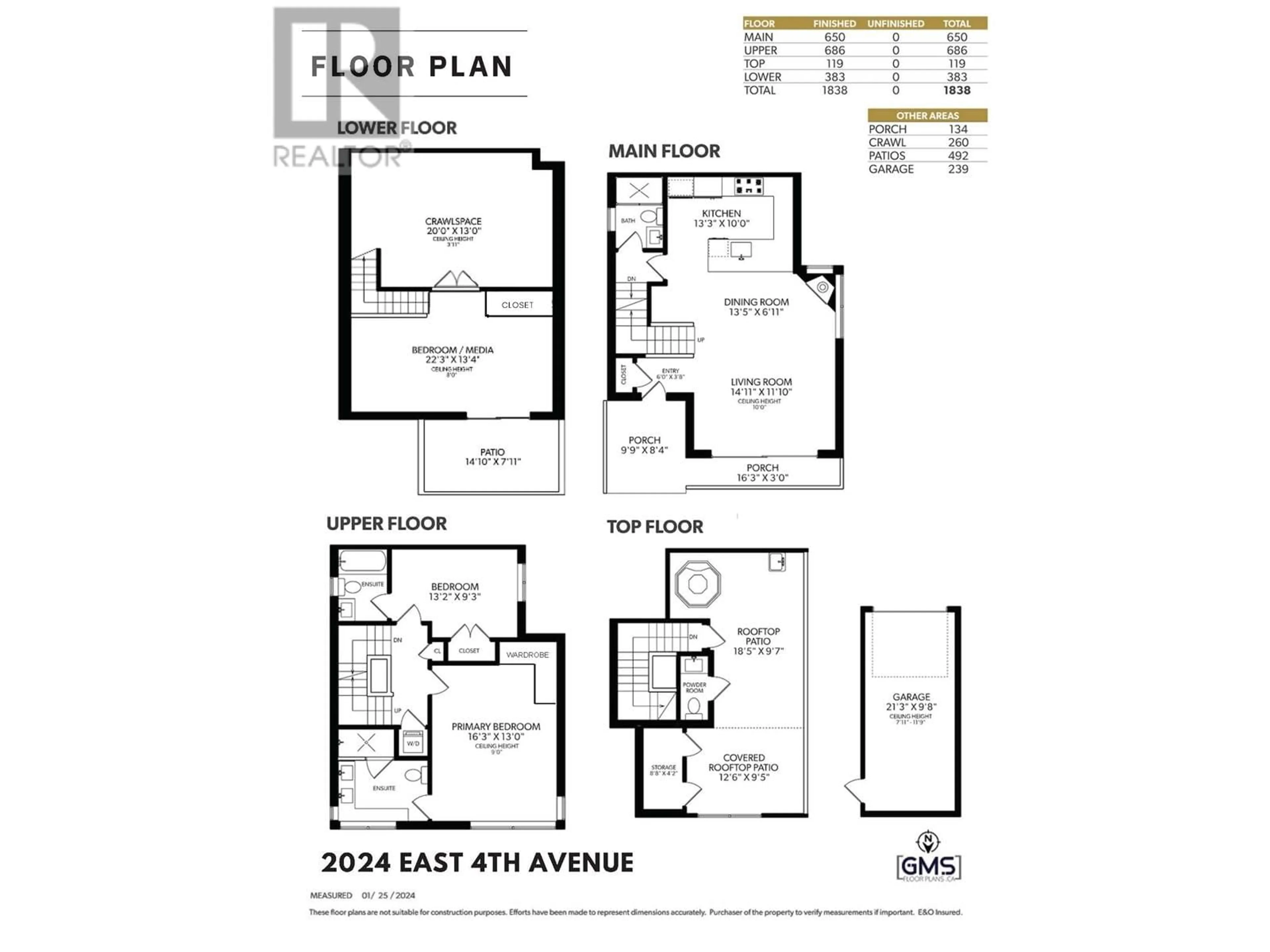 Floor plan for 2024 E 4TH AVENUE, Vancouver British Columbia V5N1K4