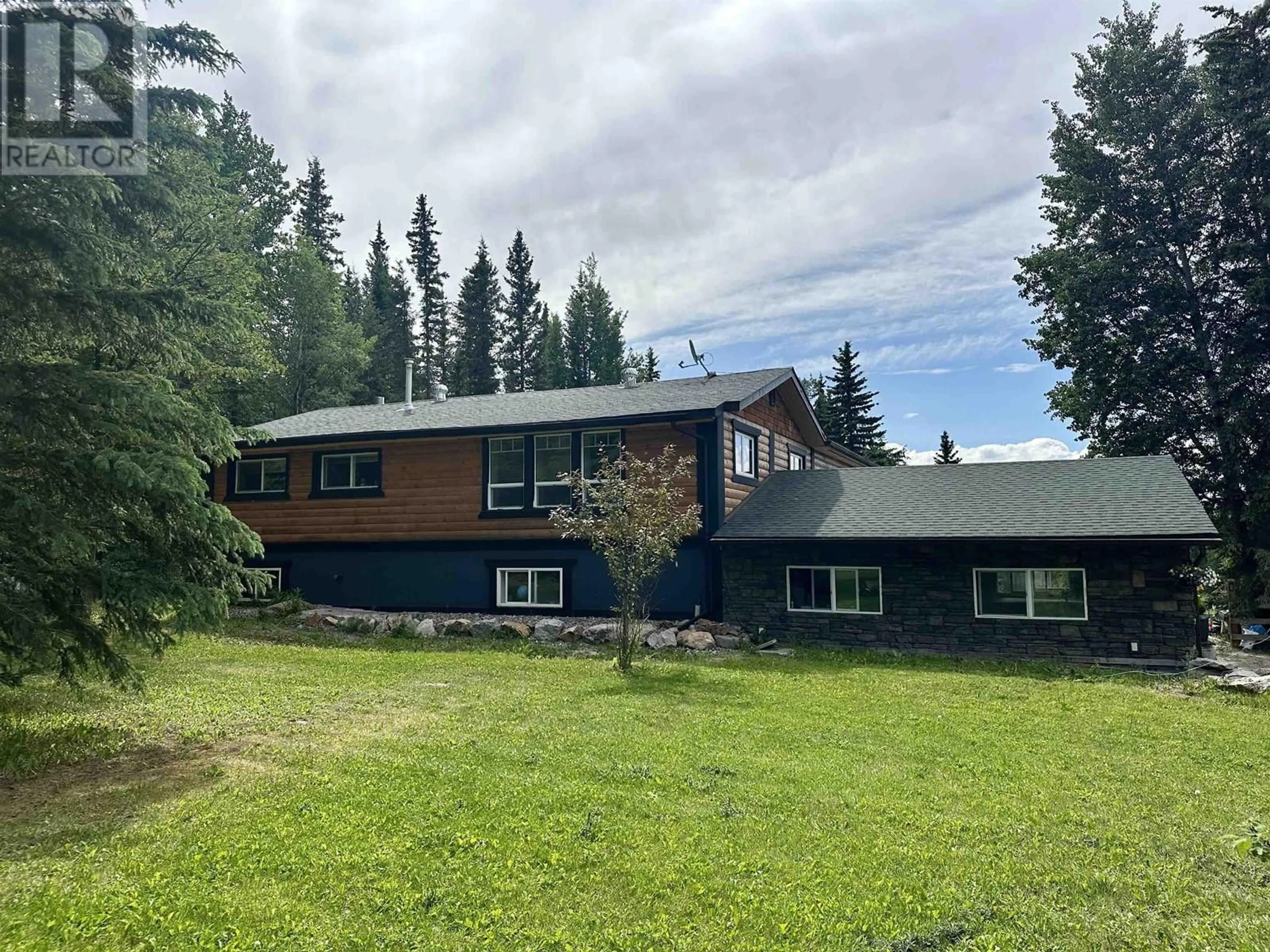 A pic from outside/outdoor area/front of a property/back of a property/a pic from drone, mountain view for 837 MCDONALD ROAD, Vanderhoof British Columbia V0J3A1