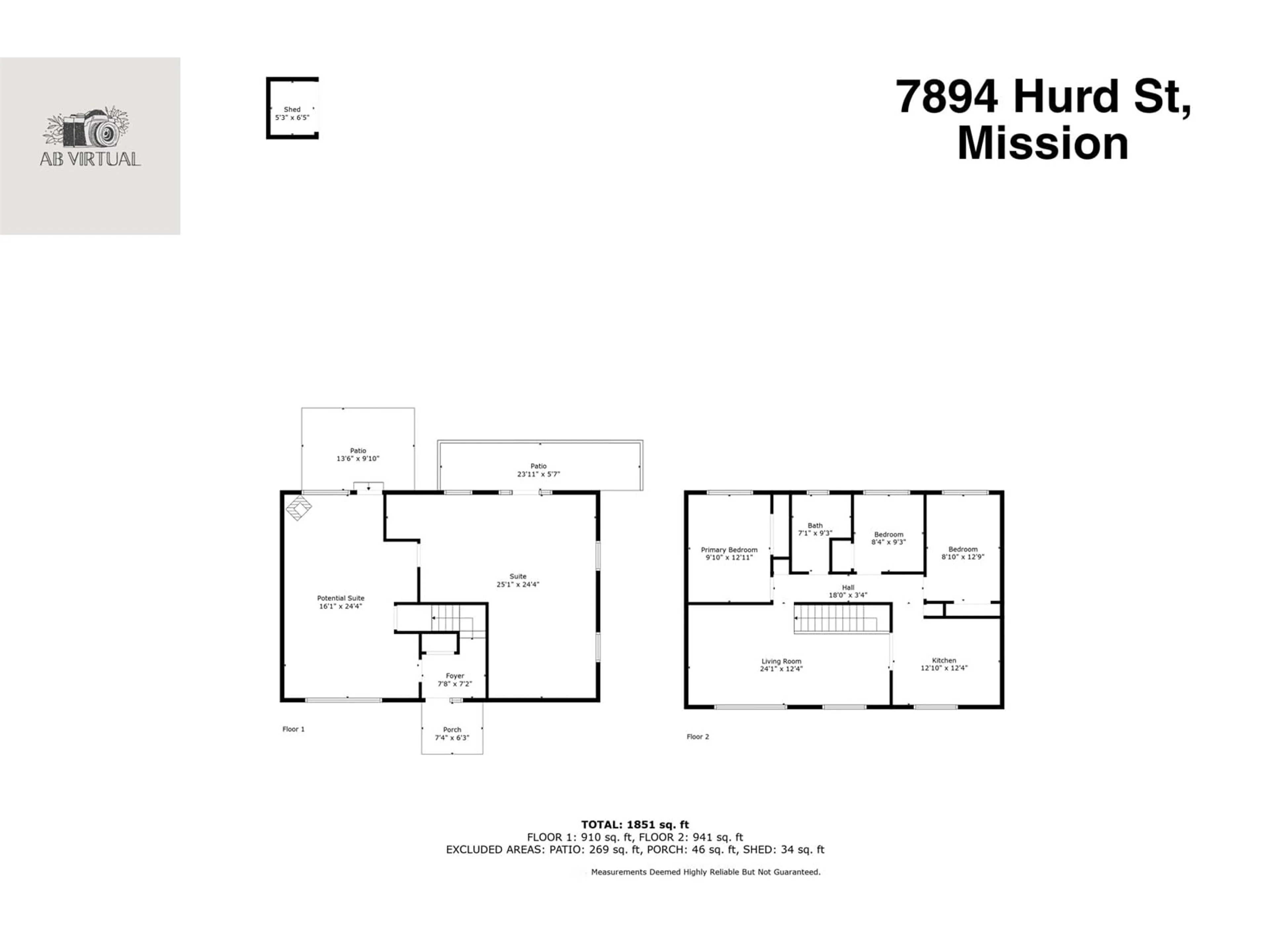 Floor plan for 7894 HURD STREET, Mission British Columbia V2V3J6