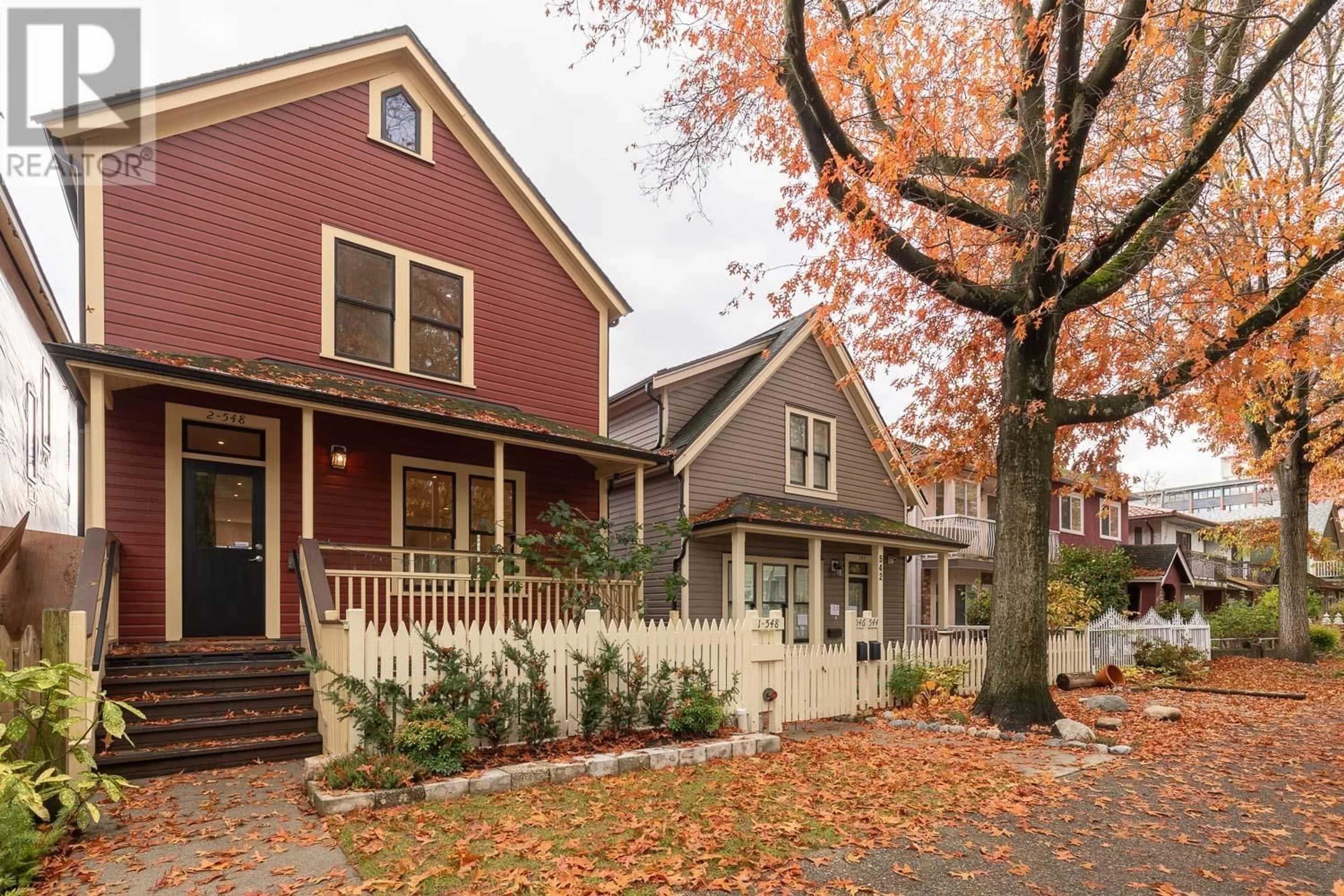 Home with vinyl exterior material, street for 2 548 E GEORGIA STREET, Vancouver British Columbia V6A1Z9