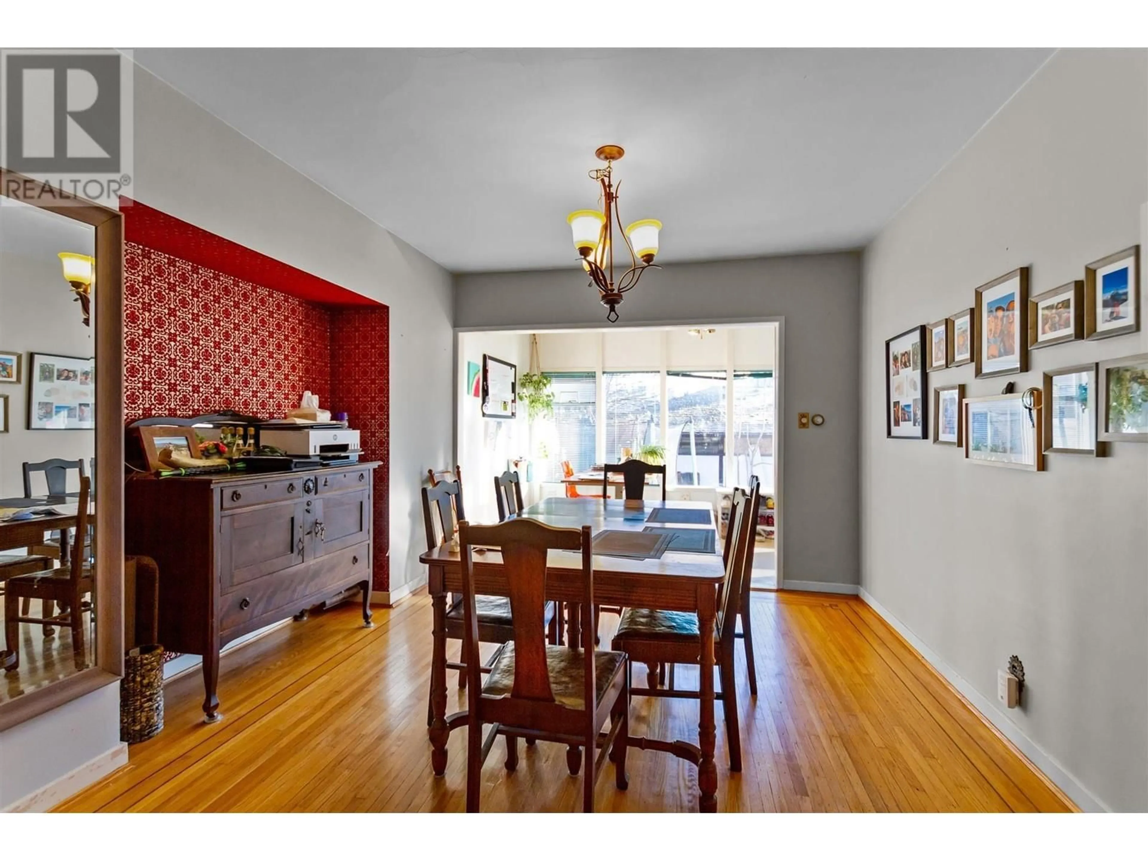 Dining room, wood/laminate floor for 7244 GRANVILLE STREET, Vancouver British Columbia V6P4X9