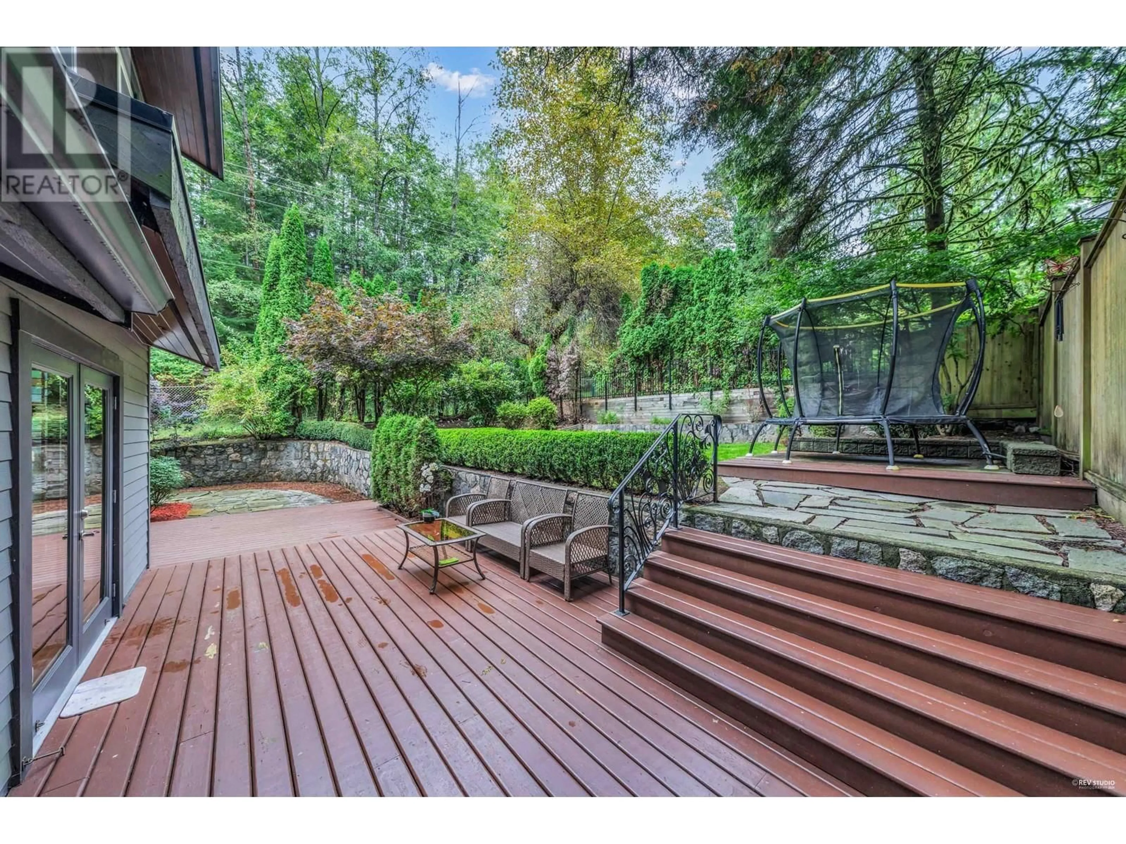 Patio, forest/trees view for 5361 NANCY GREENE WAY, North Vancouver British Columbia V7R4N2