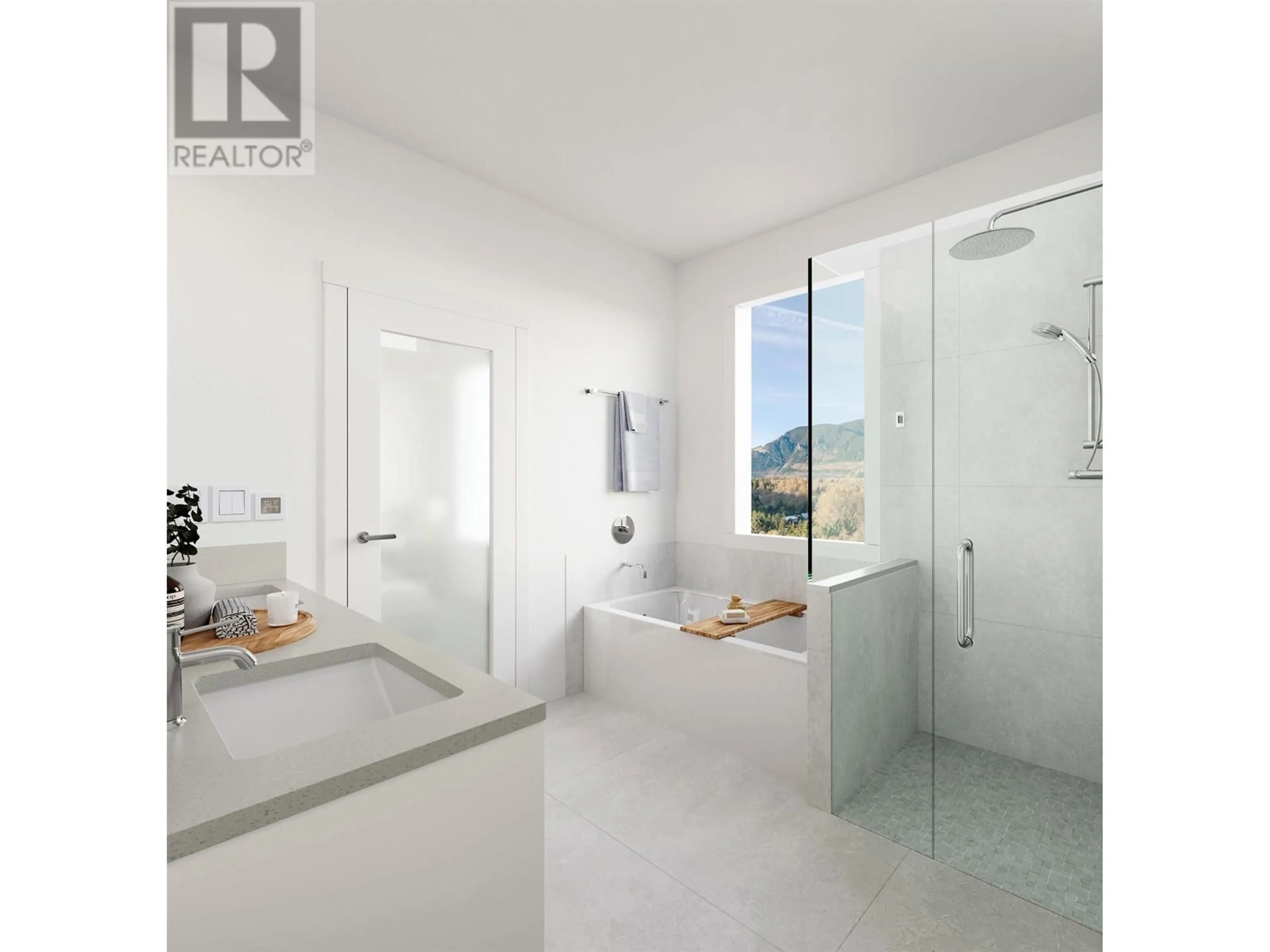 Contemporary bathroom, ceramic/tile floor for 15 1050 FINCH DRIVE, Squamish British Columbia V0V0V0