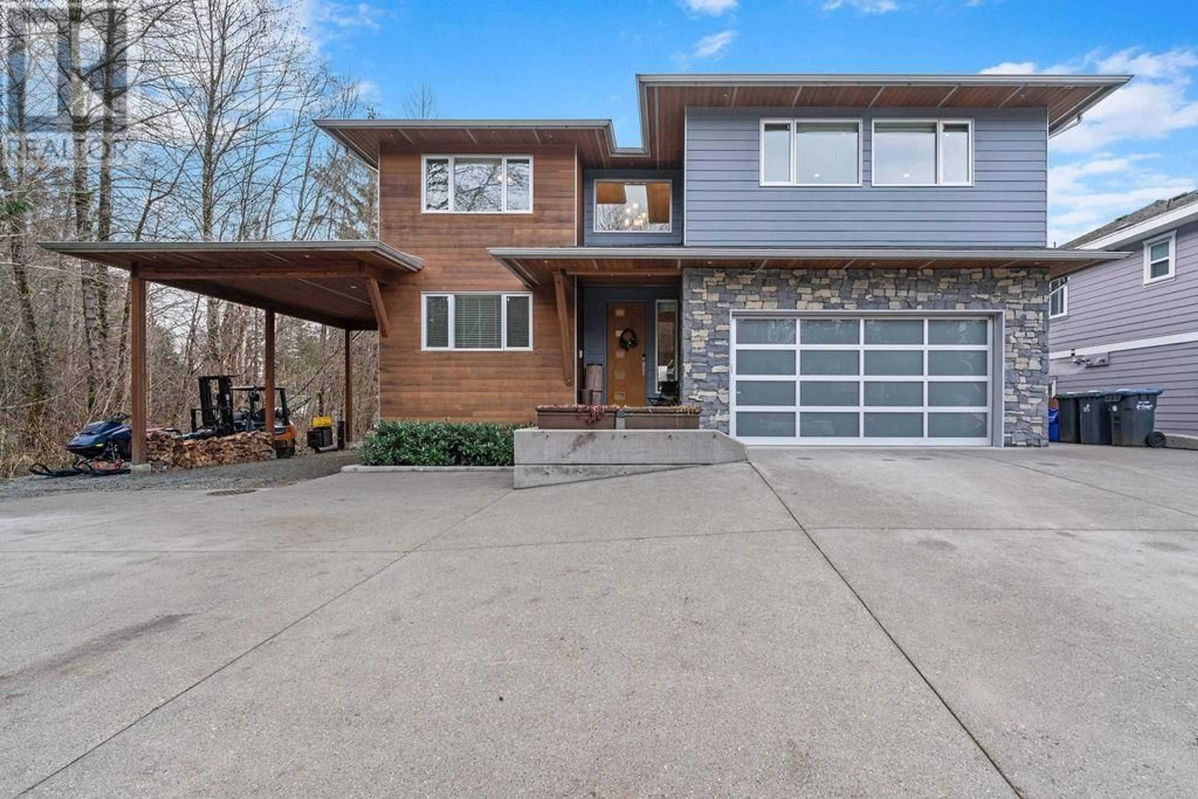 Home with brick exterior material, street for 41643 DRYDEN ROAD, Squamish British Columbia V8B0C2