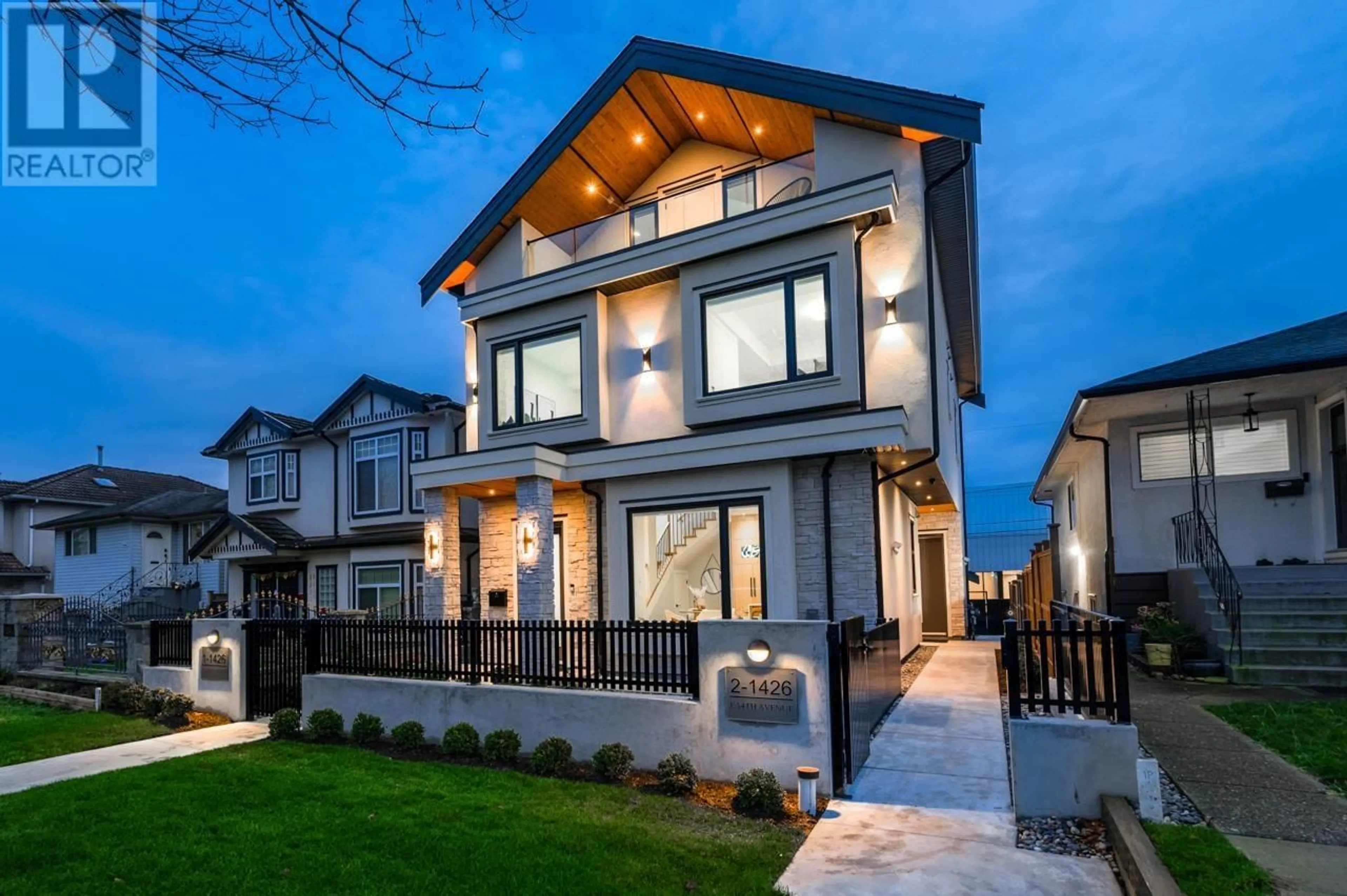 Home with brick exterior material, street for 1 - 1426 54TH AVENUE, Vancouver British Columbia V5P1Y1