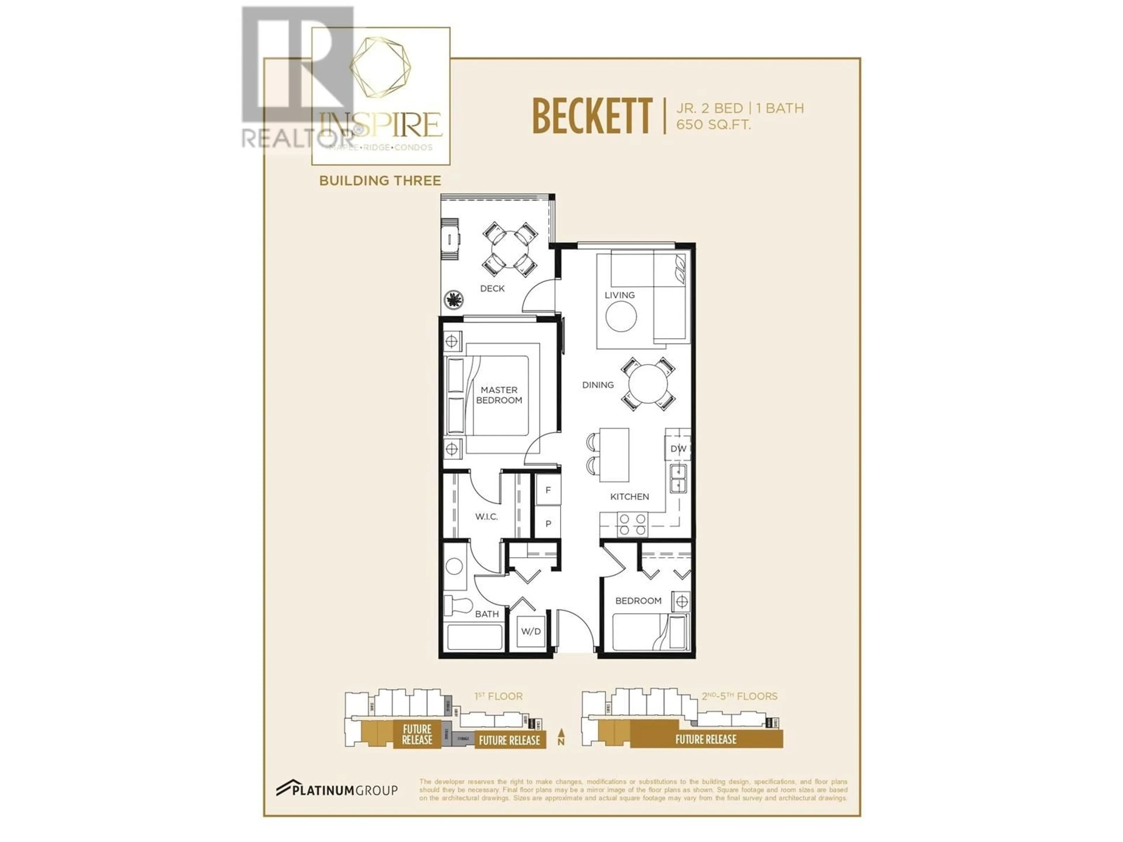 Floor plan for 307 12109 223 STREET, Maple Ridge British Columbia V2X3J2