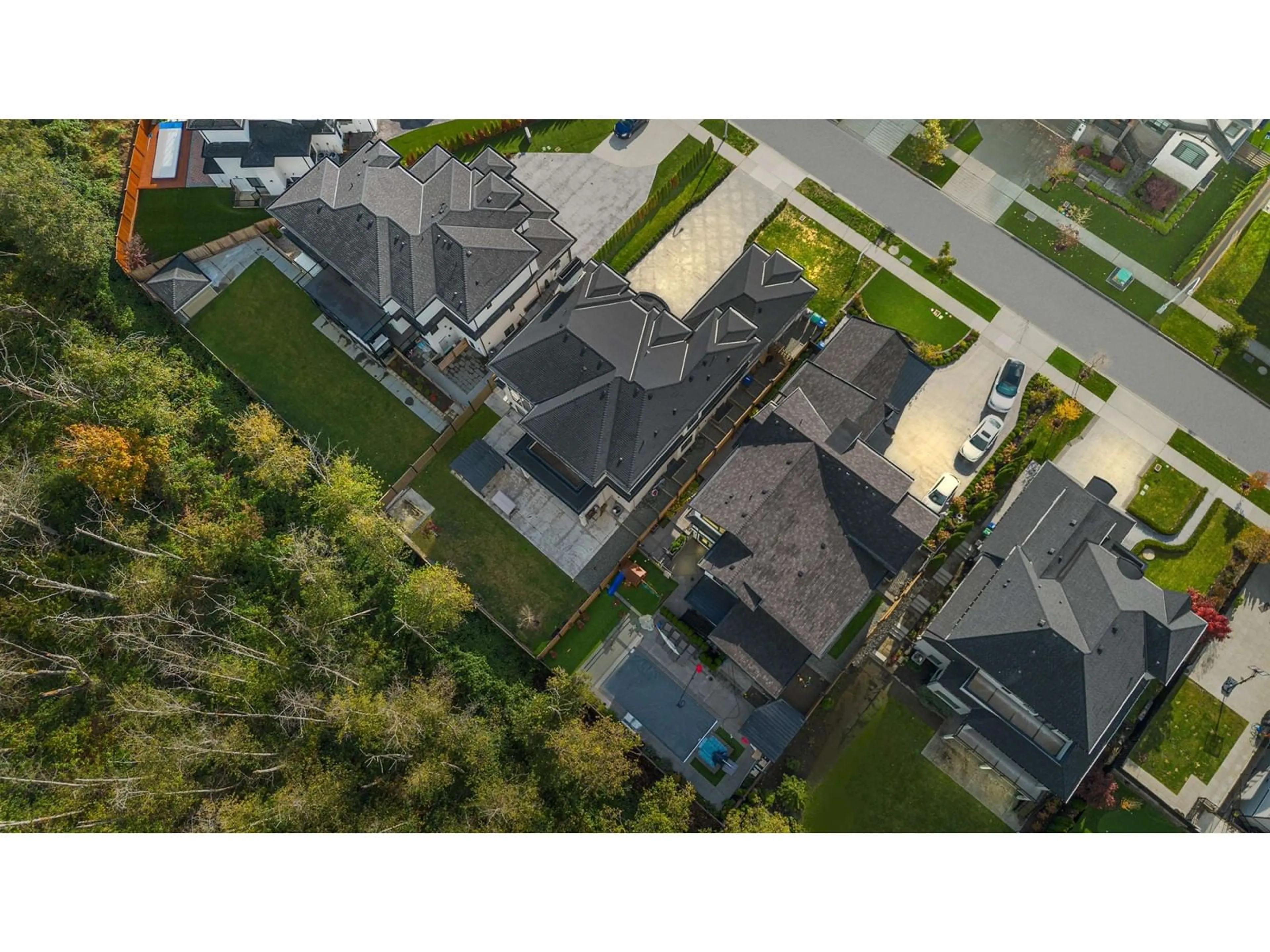 A pic from outside/outdoor area/front of a property/back of a property/a pic from drone, street for 16561 29A AVENUE, Surrey British Columbia V3Z9X4