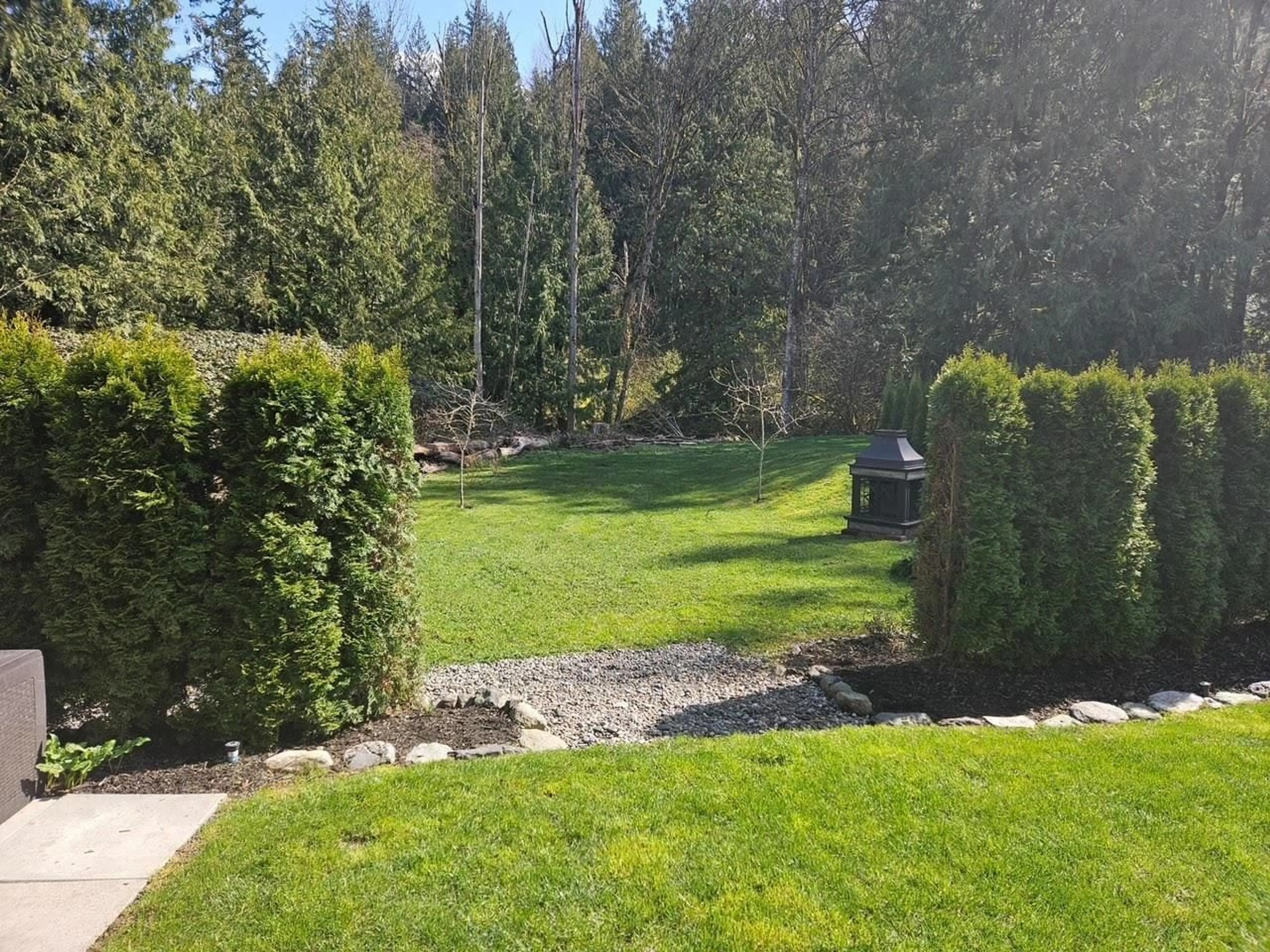 A pic from outside/outdoor area/front of a property/back of a property/a pic from drone, forest/trees view for 7758 PATTERSON ROAD, Chilliwack British Columbia V4Z1J6