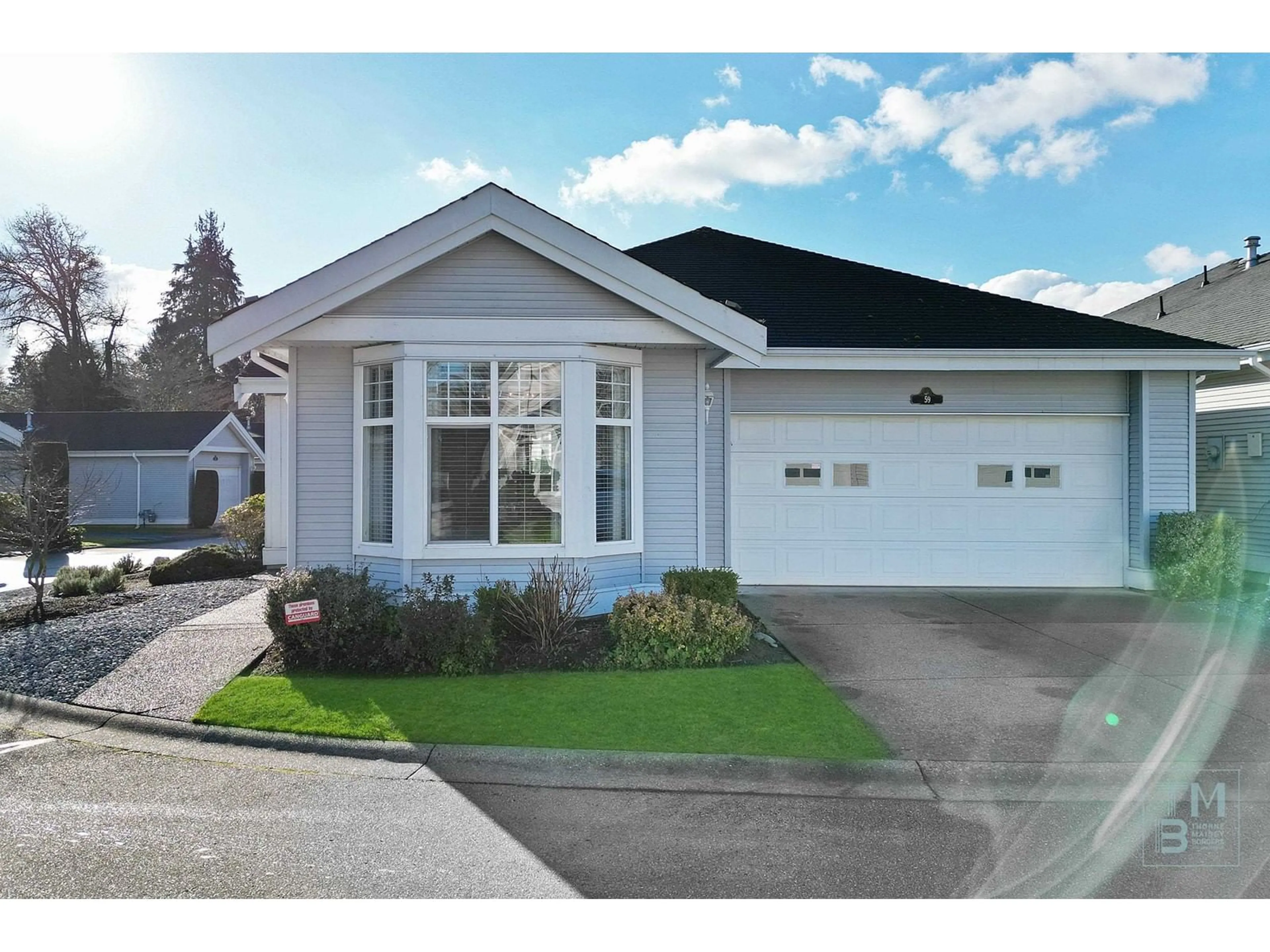 Home with vinyl exterior material, street for 59 20770 97B AVENUE, Langley British Columbia V1M3X9