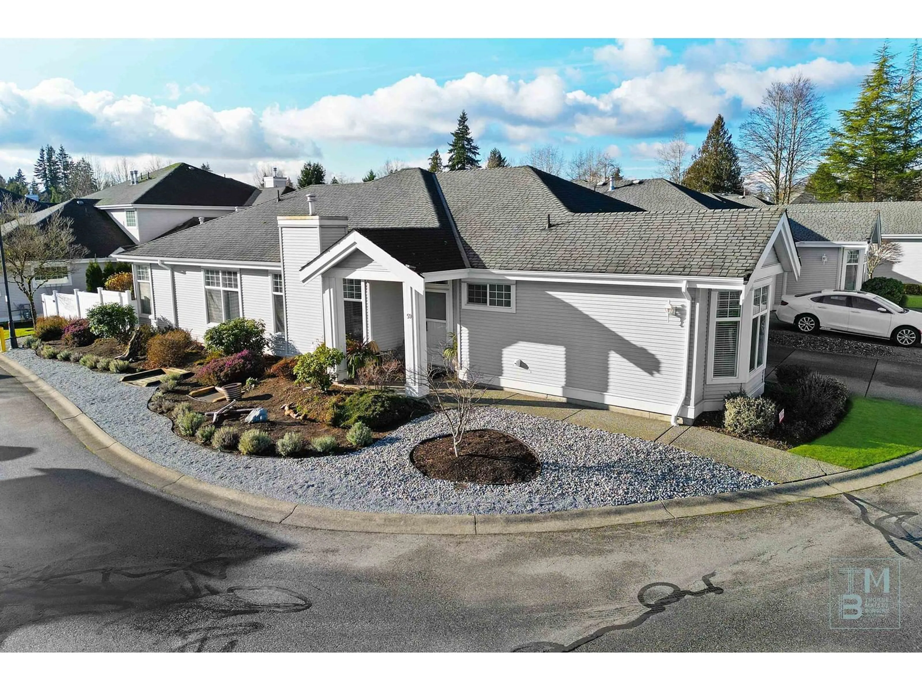 A pic from outside/outdoor area/front of a property/back of a property/a pic from drone, street for 59 20770 97B AVENUE, Langley British Columbia V1M3X9