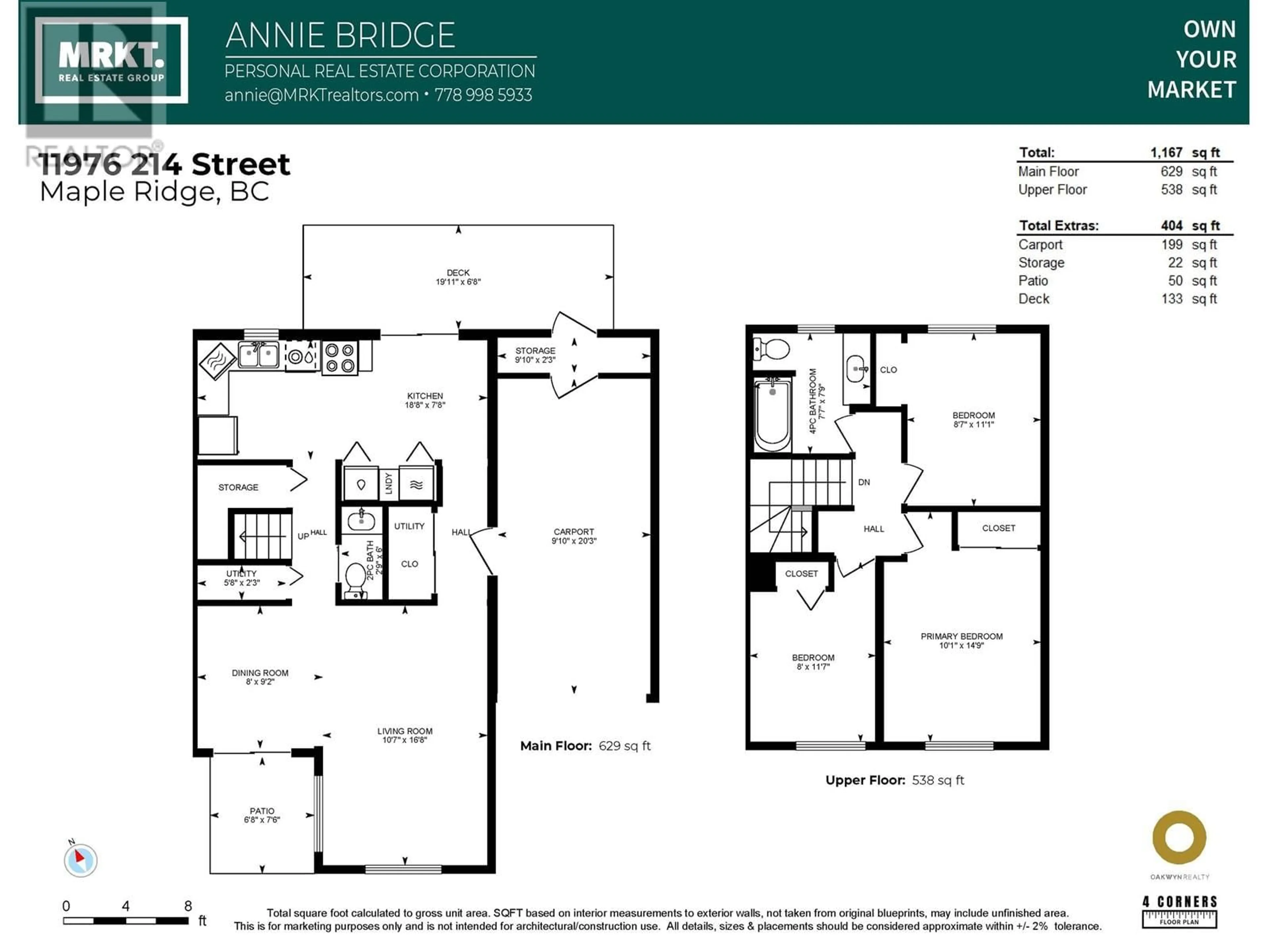 Floor plan for 11976 214 STREET, Maple Ridge British Columbia V2X8M7