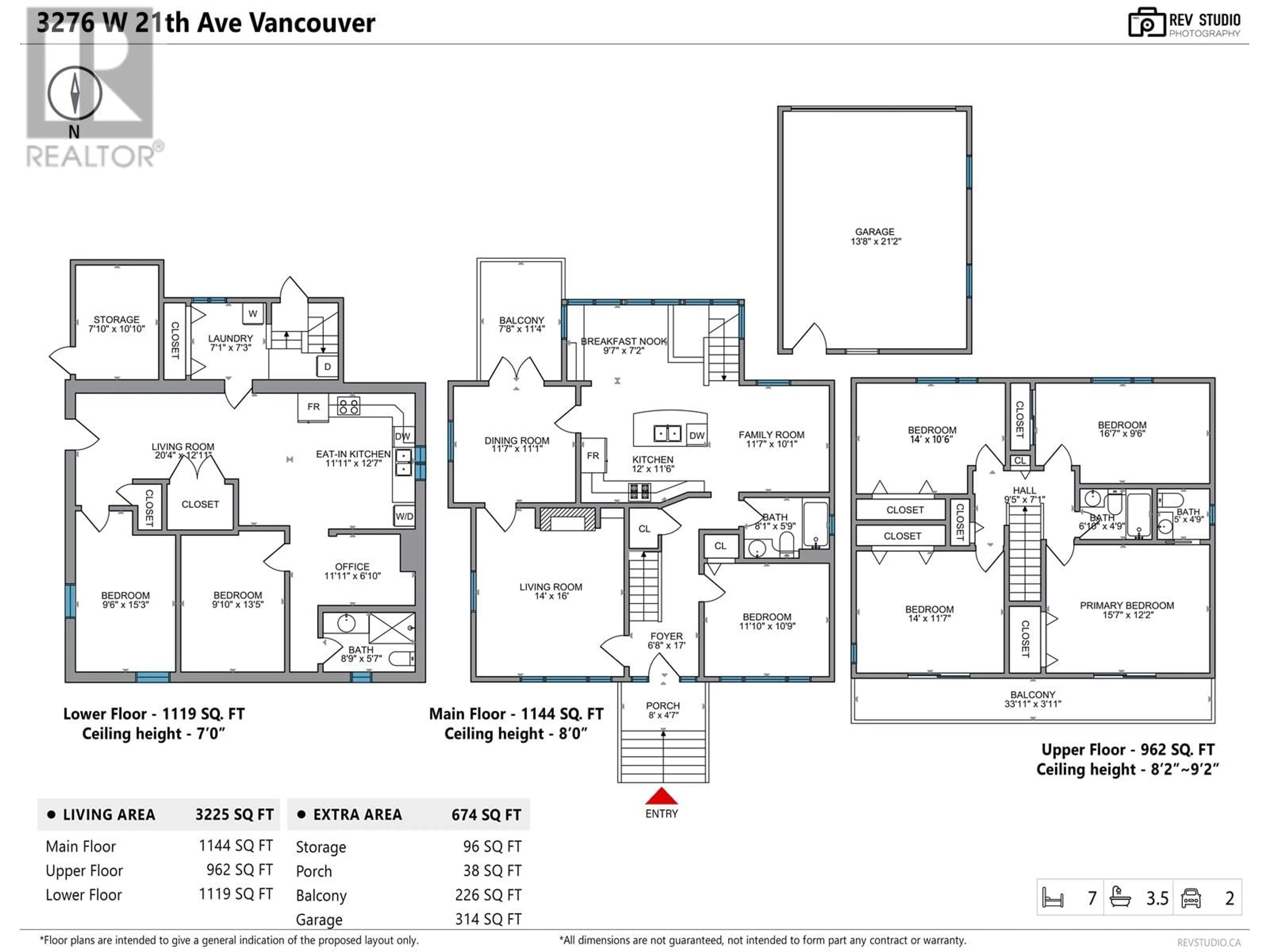 Floor plan for 3276 W 21ST AVENUE, Vancouver British Columbia V6L1L2