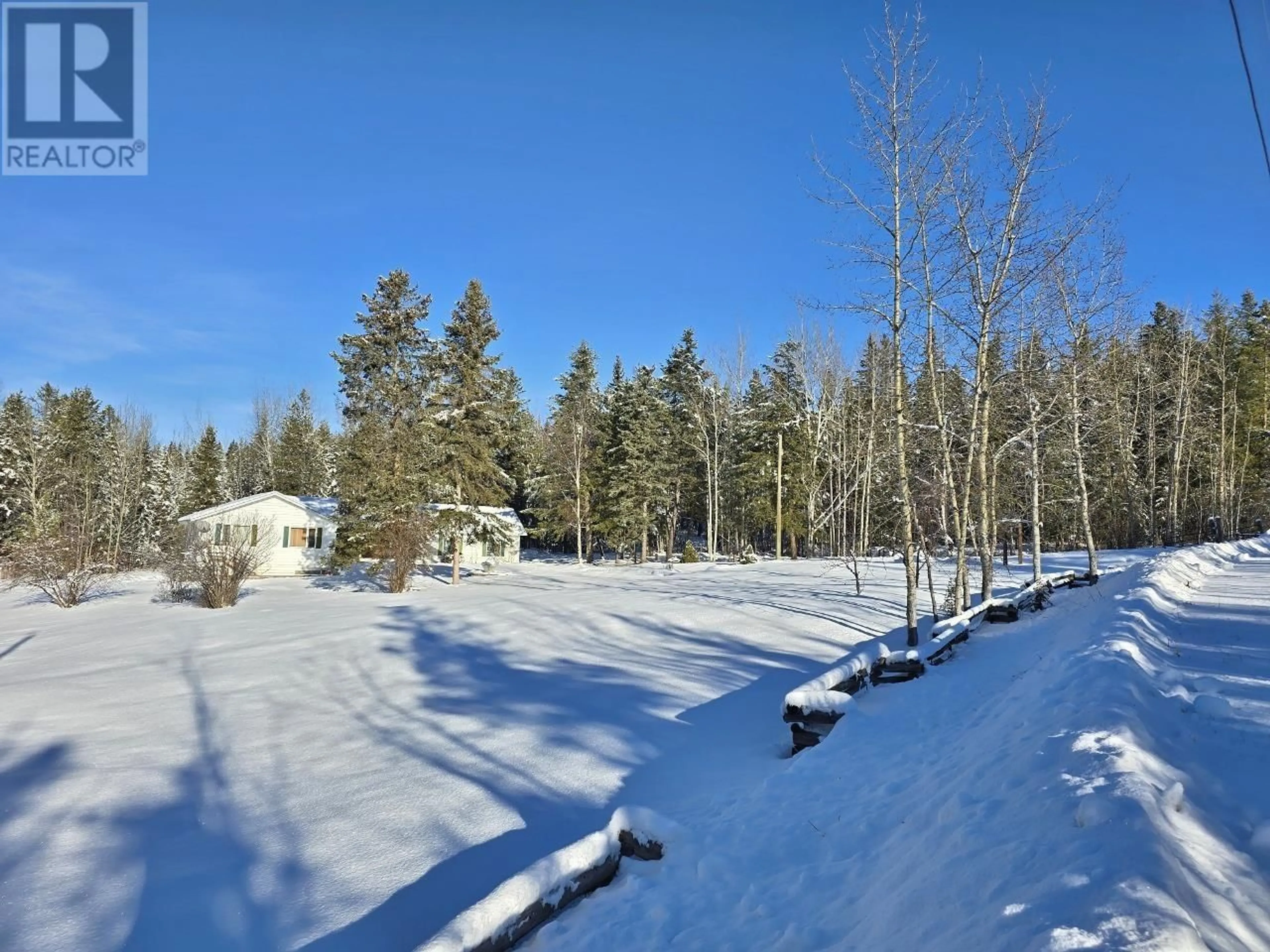 A pic from outside/outdoor area/front of a property/back of a property/a pic from drone, forest/trees view for 2913 PIONEER CRESCENT, 150 Mile House British Columbia V0K2G0