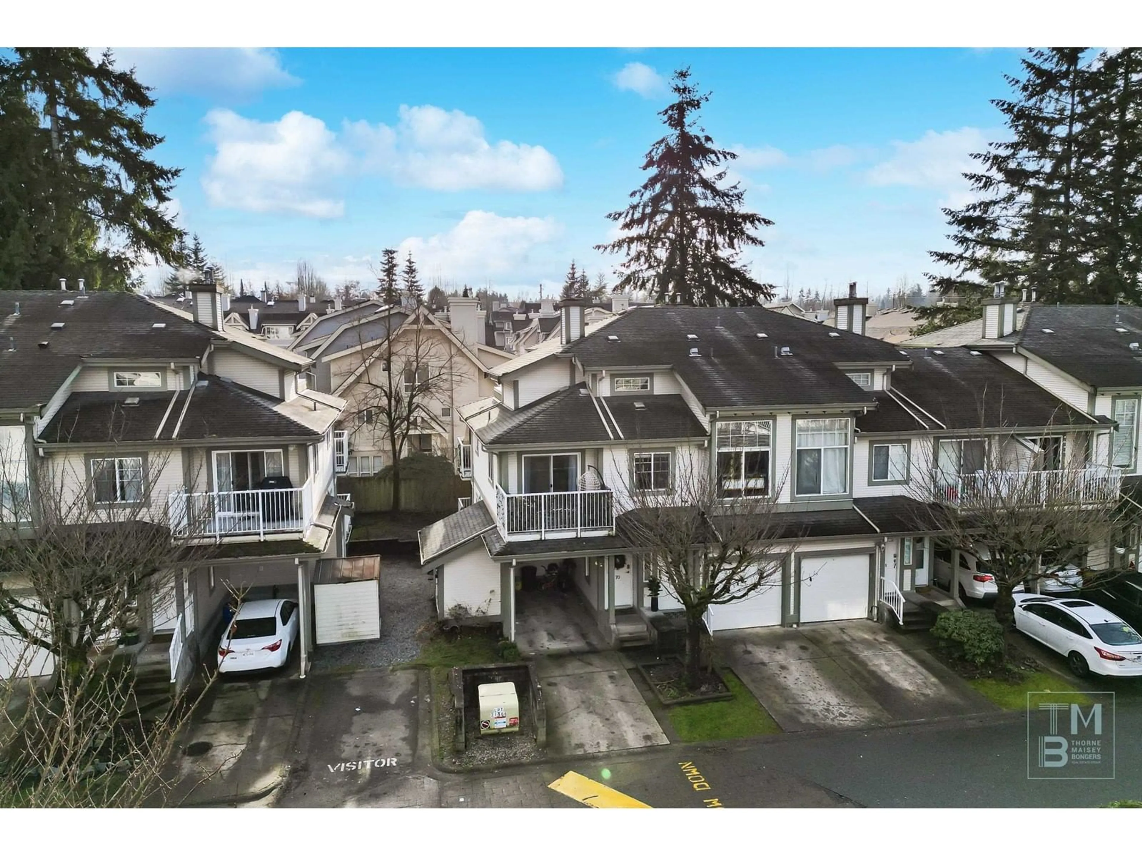 A pic from outside/outdoor area/front of a property/back of a property/a pic from drone, street for 69 8892 208 STREET, Langley British Columbia V1M2N8