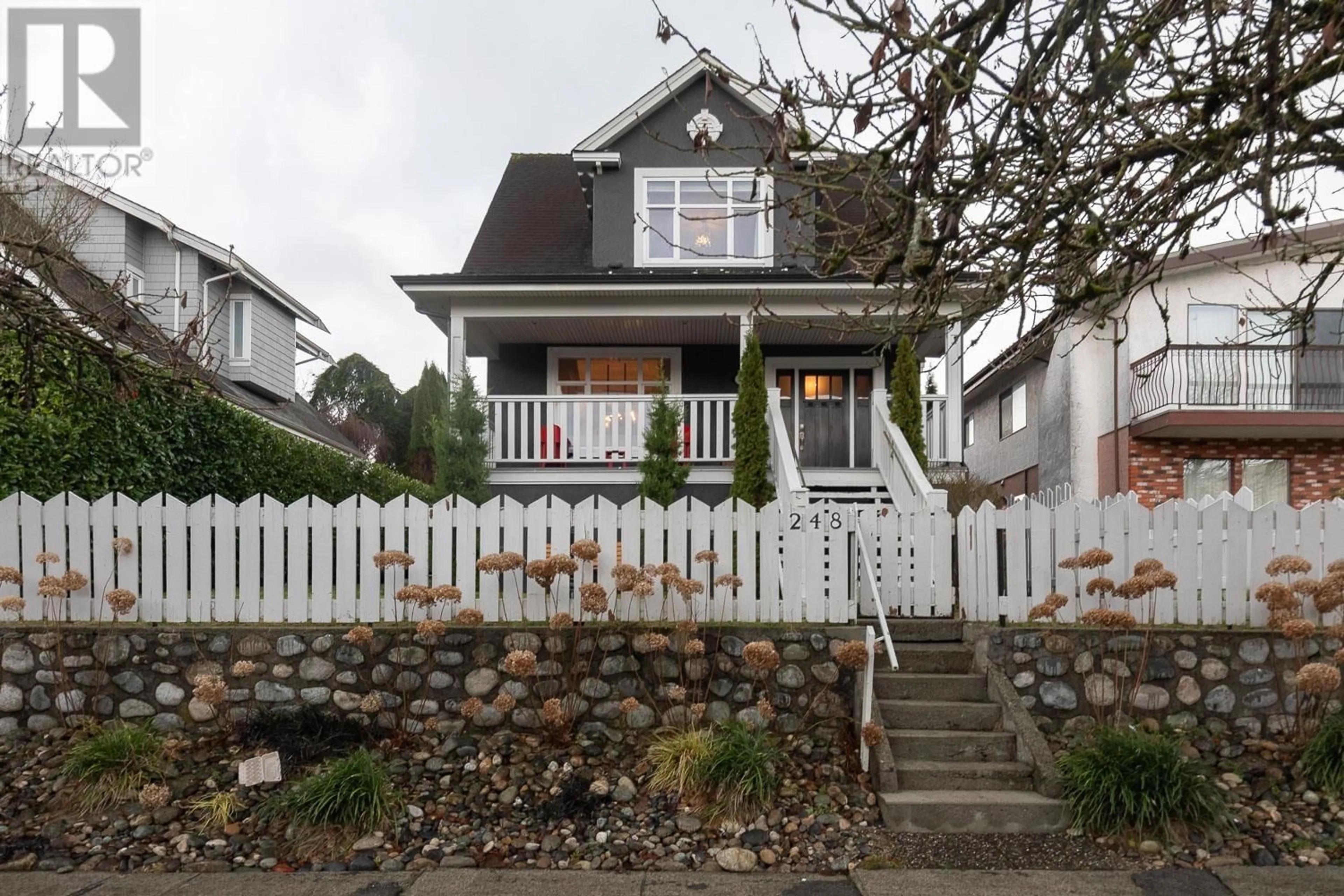 Home with vinyl exterior material, street for 248 E 17TH AVENUE, Vancouver British Columbia V5V1A7