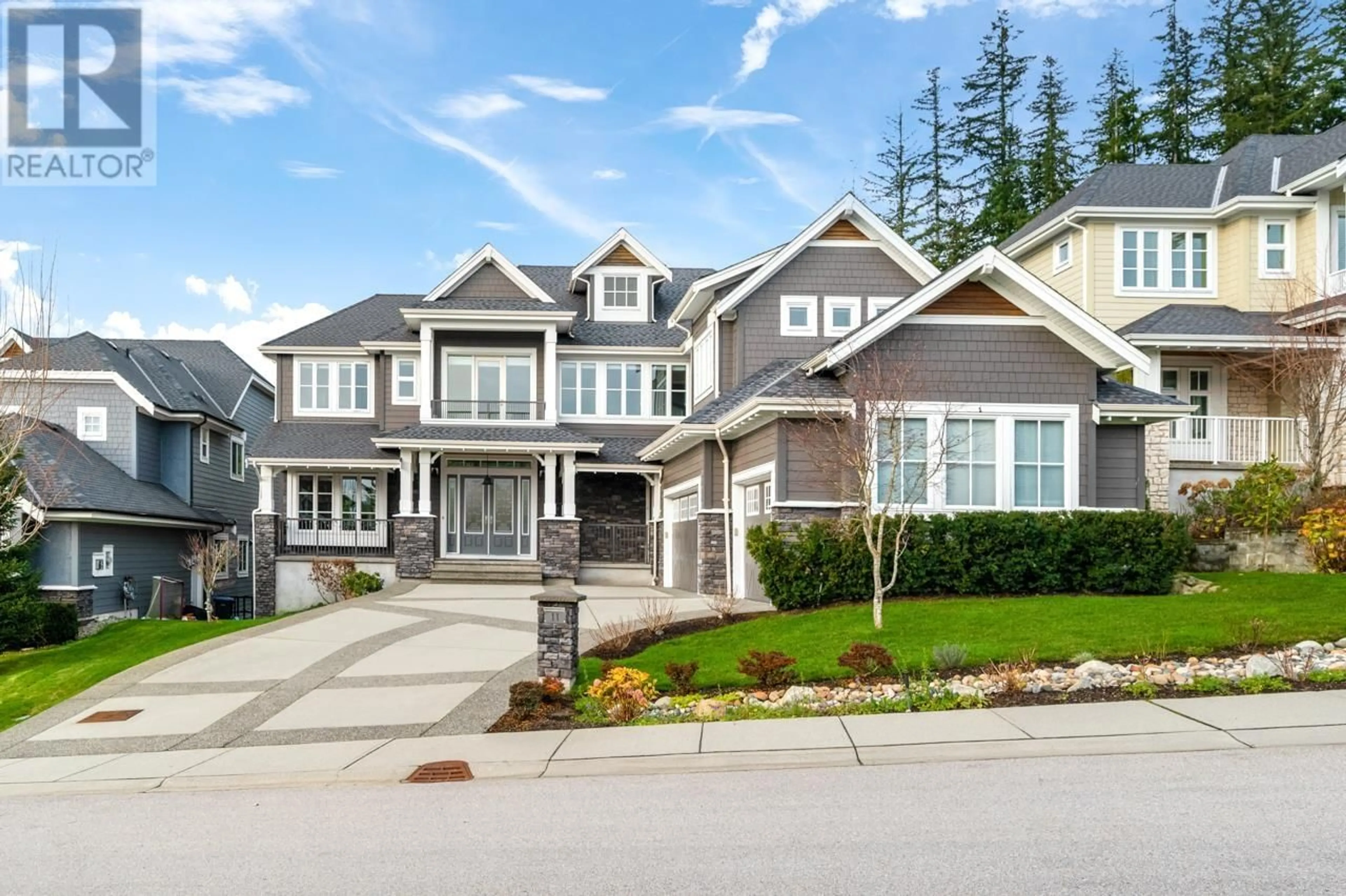 Home with vinyl exterior material, street for 11 HERITAGE PEAK ROAD, Port Moody British Columbia V3H0H5