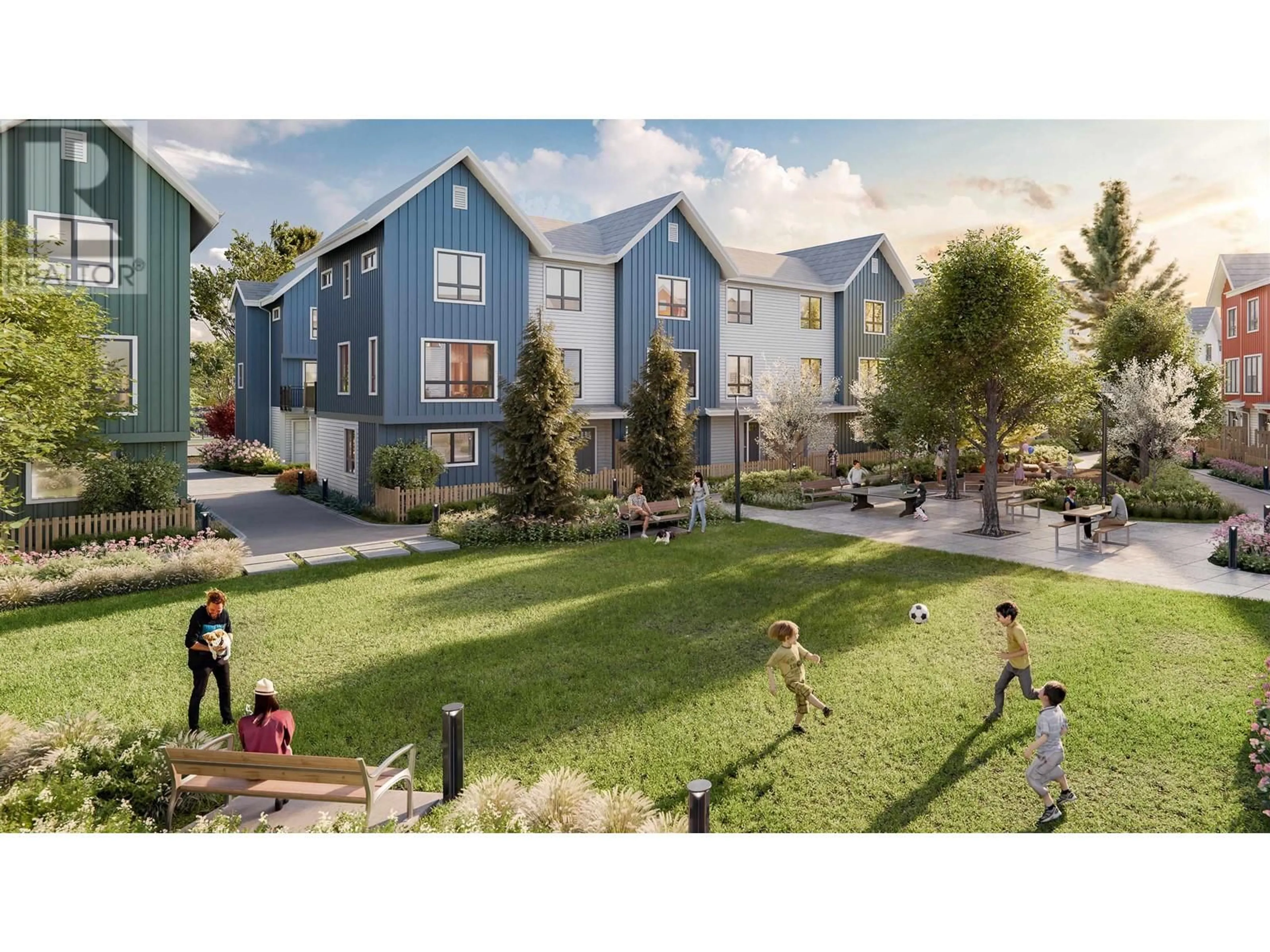 A pic from outside/outdoor area/front of a property/back of a property/a pic from drone, unknown for 142 - 388 DUNCAN STREET, New Westminster British Columbia V3M5H1