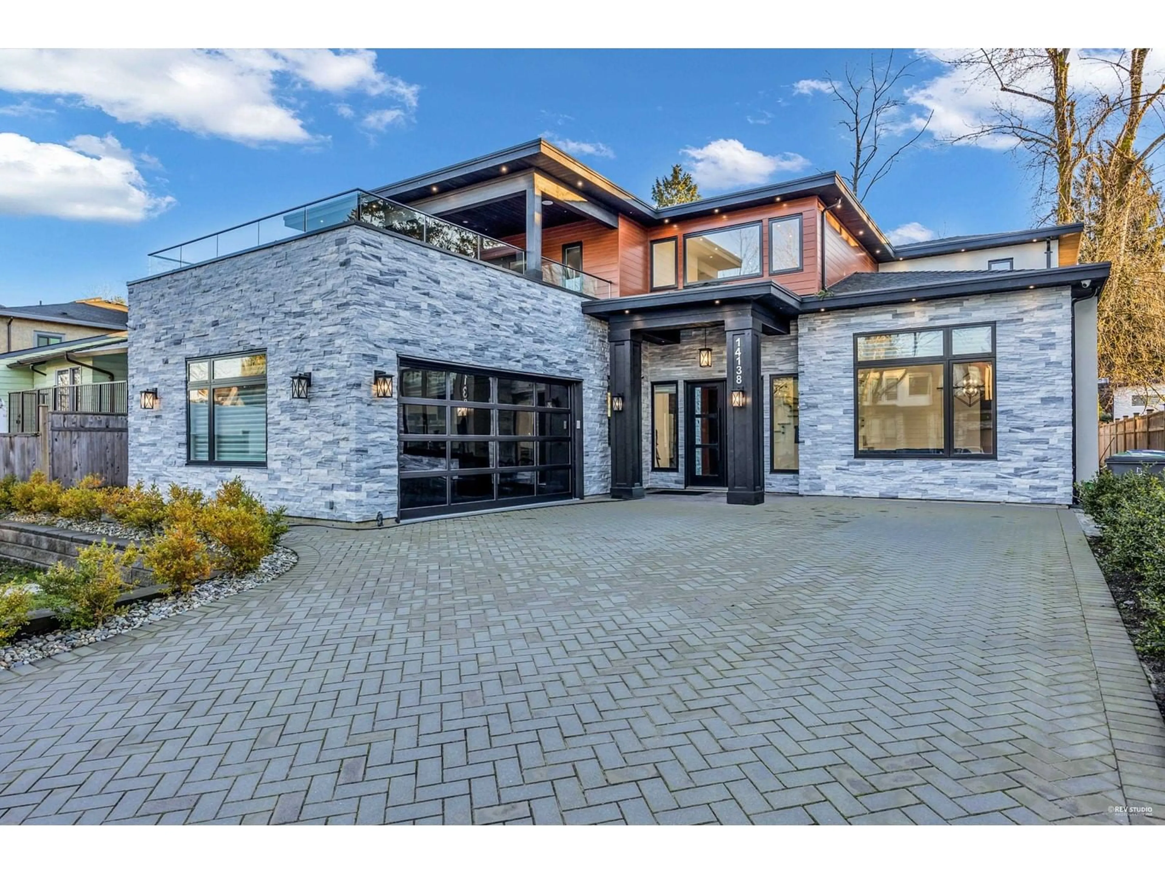 Home with brick exterior material, street for 14138 75A AVENUE, Surrey British Columbia V3W6T5