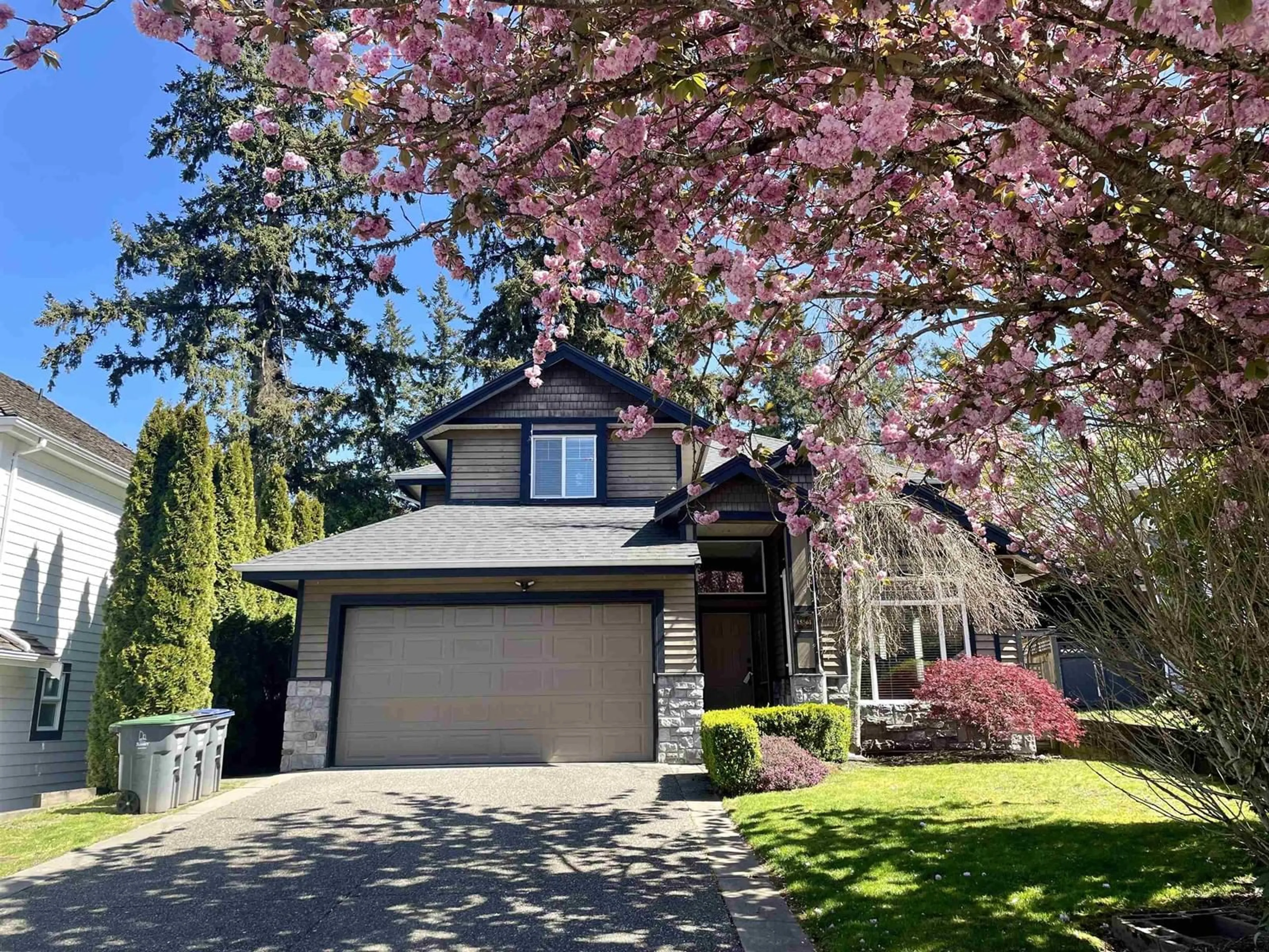 Home with vinyl exterior material, street for 15561 36B AVENUE, Surrey British Columbia V3Z0H1