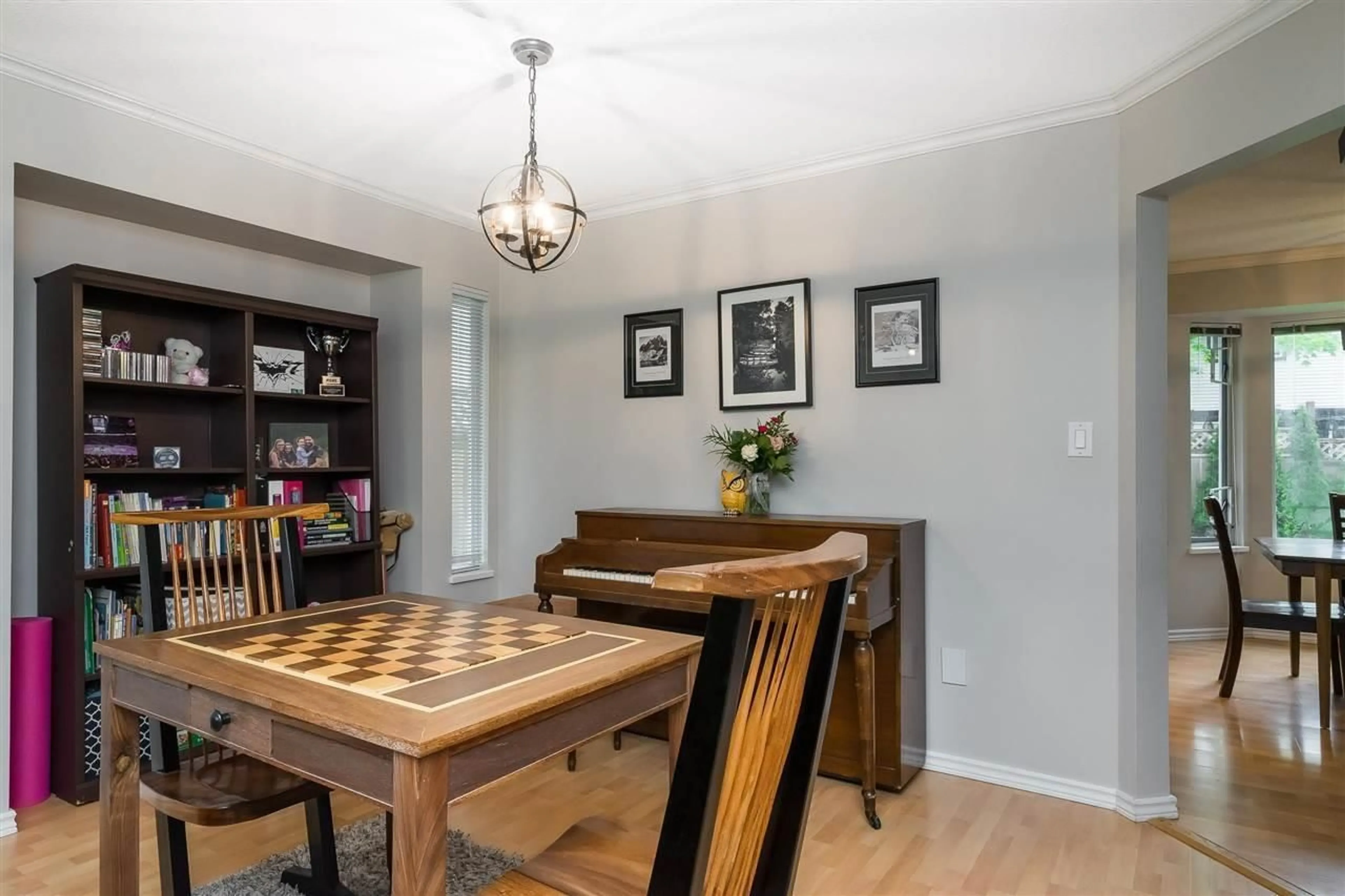 Dining room, wood/laminate floor for 9195 211B STREET, Langley British Columbia V1M2C3