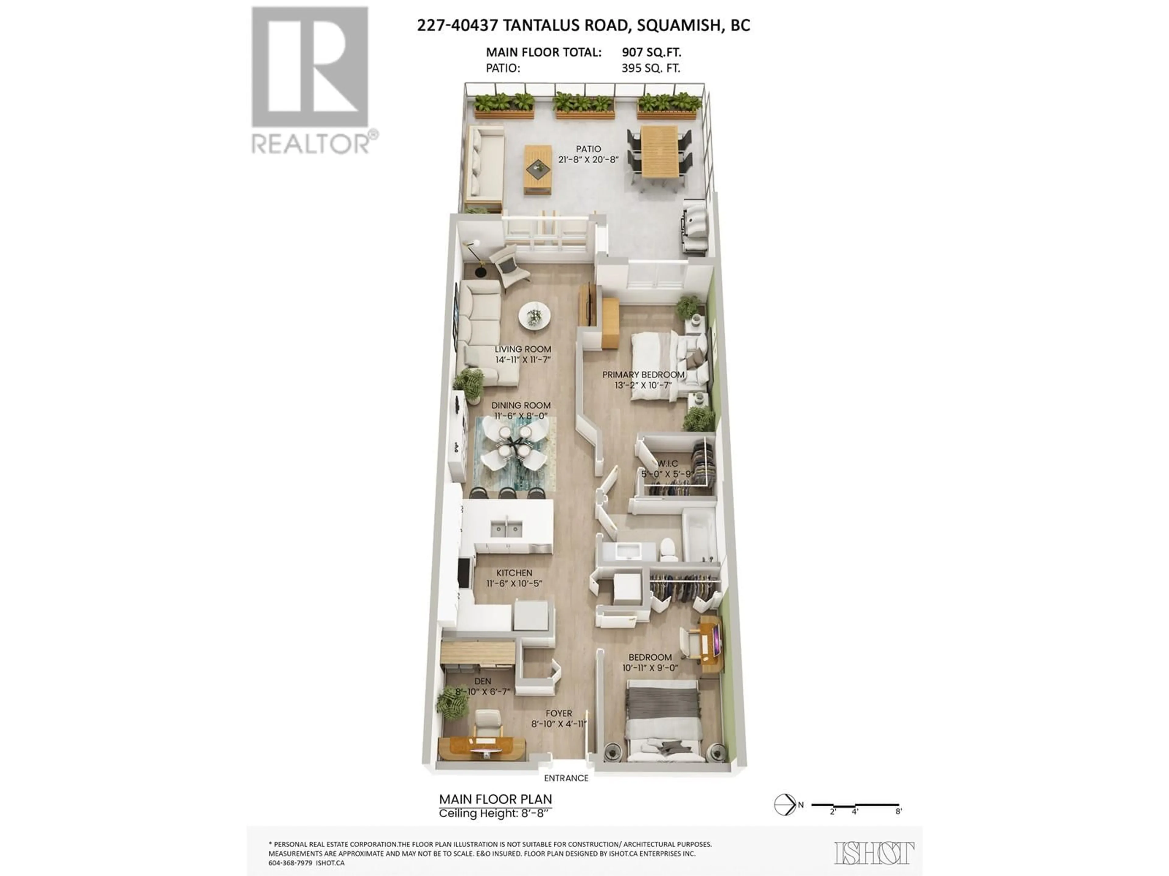 Floor plan for 227 40437 TANTALUS ROAD, Squamish British Columbia V0N1T0