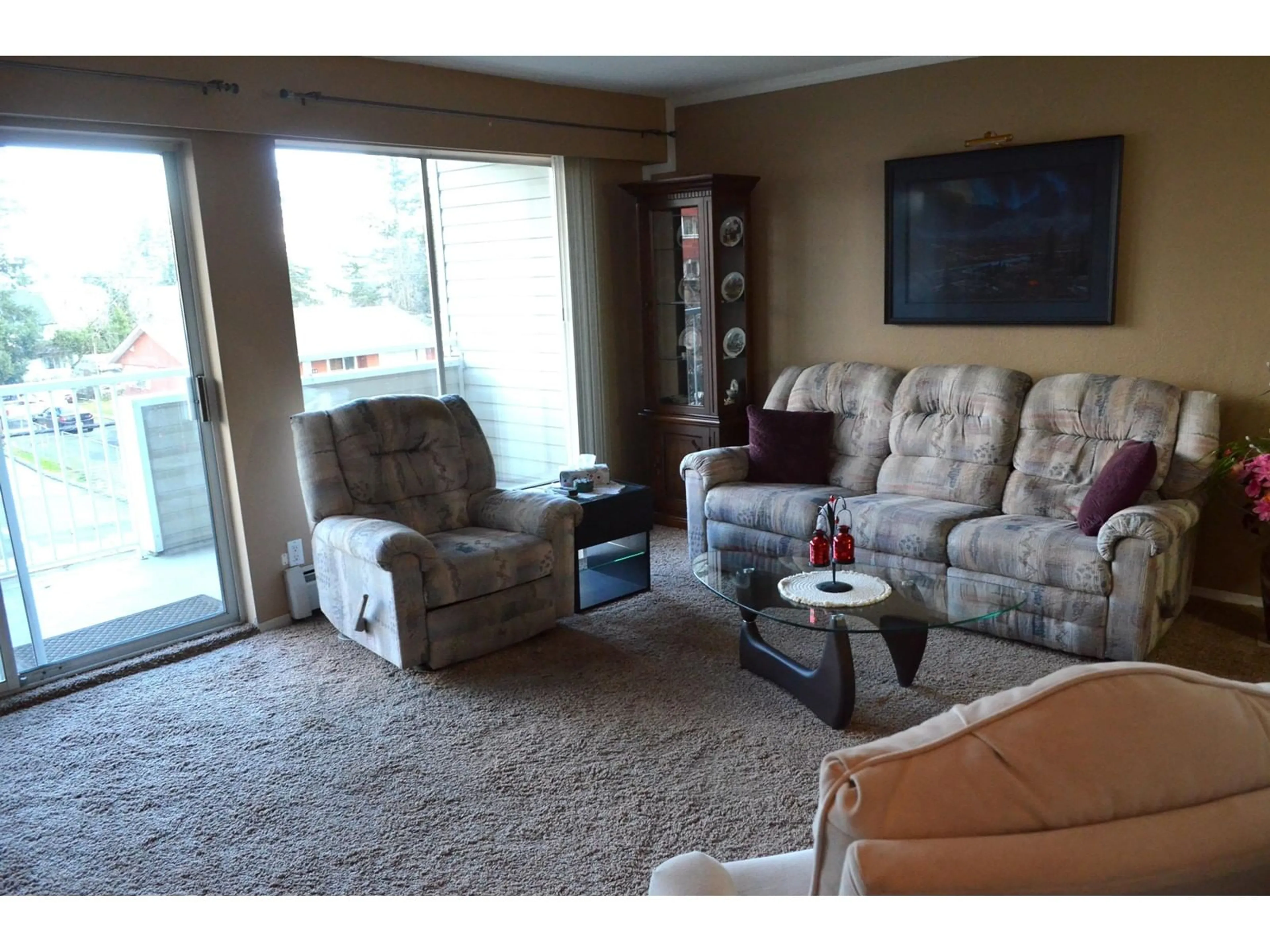 Living room with furniture, unknown for 208 32040 TIMS AVENUE, Abbotsford British Columbia V2T2H2