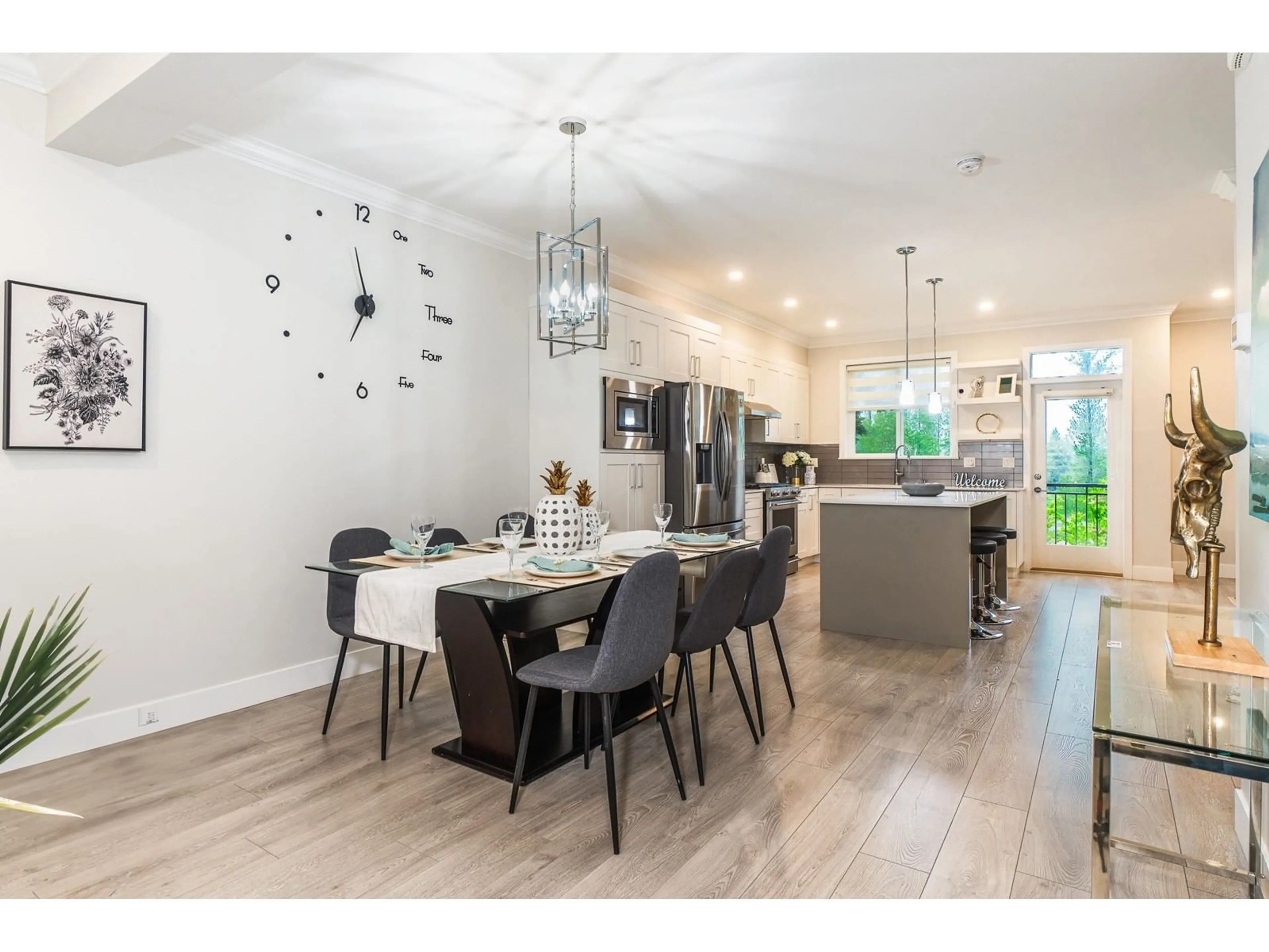 Open concept kitchen, wood/laminate floor for 75 15665 MOUNTAIN VIEW DRIVE, Surrey British Columbia V3Z0W8