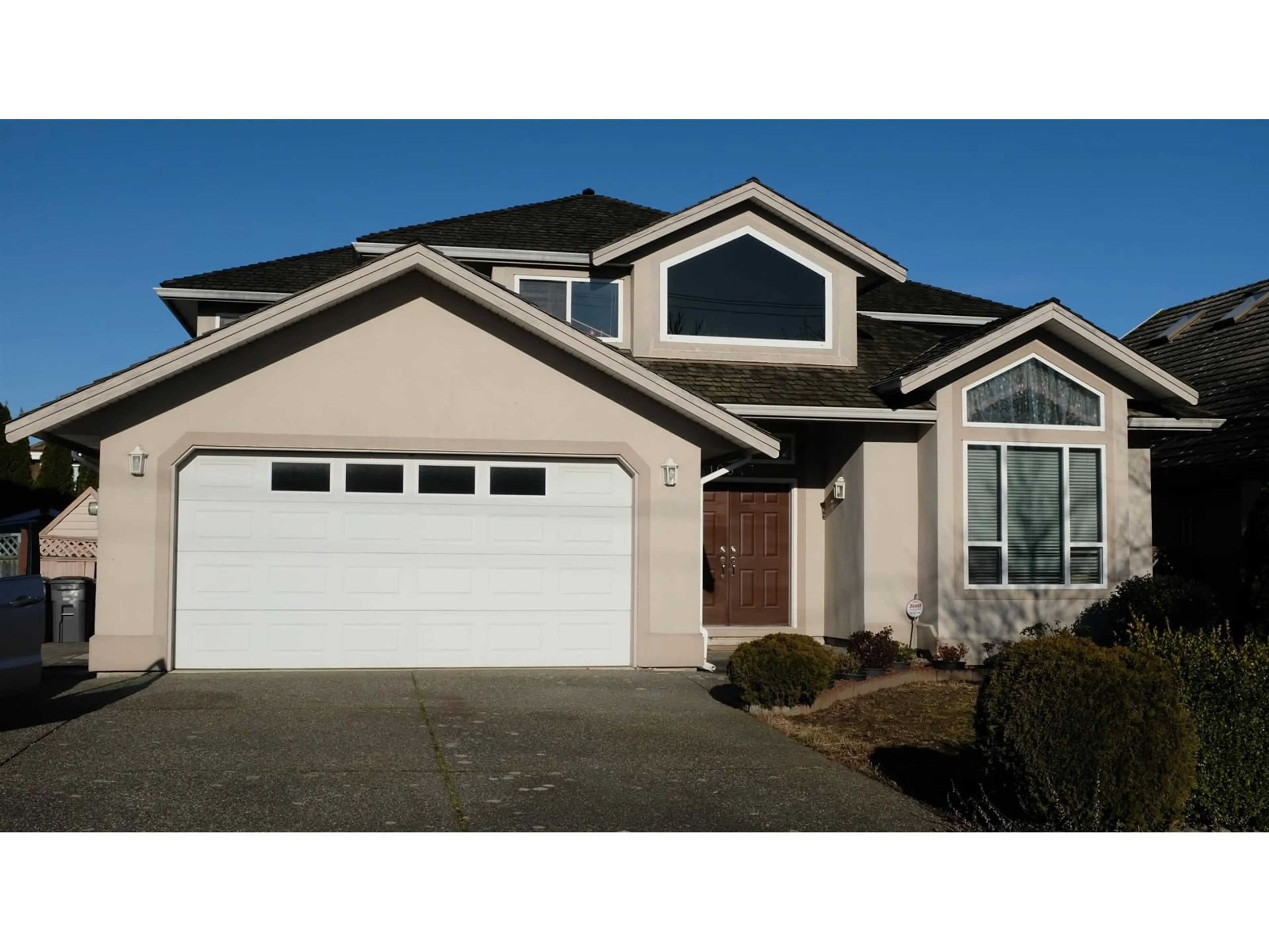 Home with vinyl exterior material, street for 16543 108 AVENUE, Surrey British Columbia V4N1N6