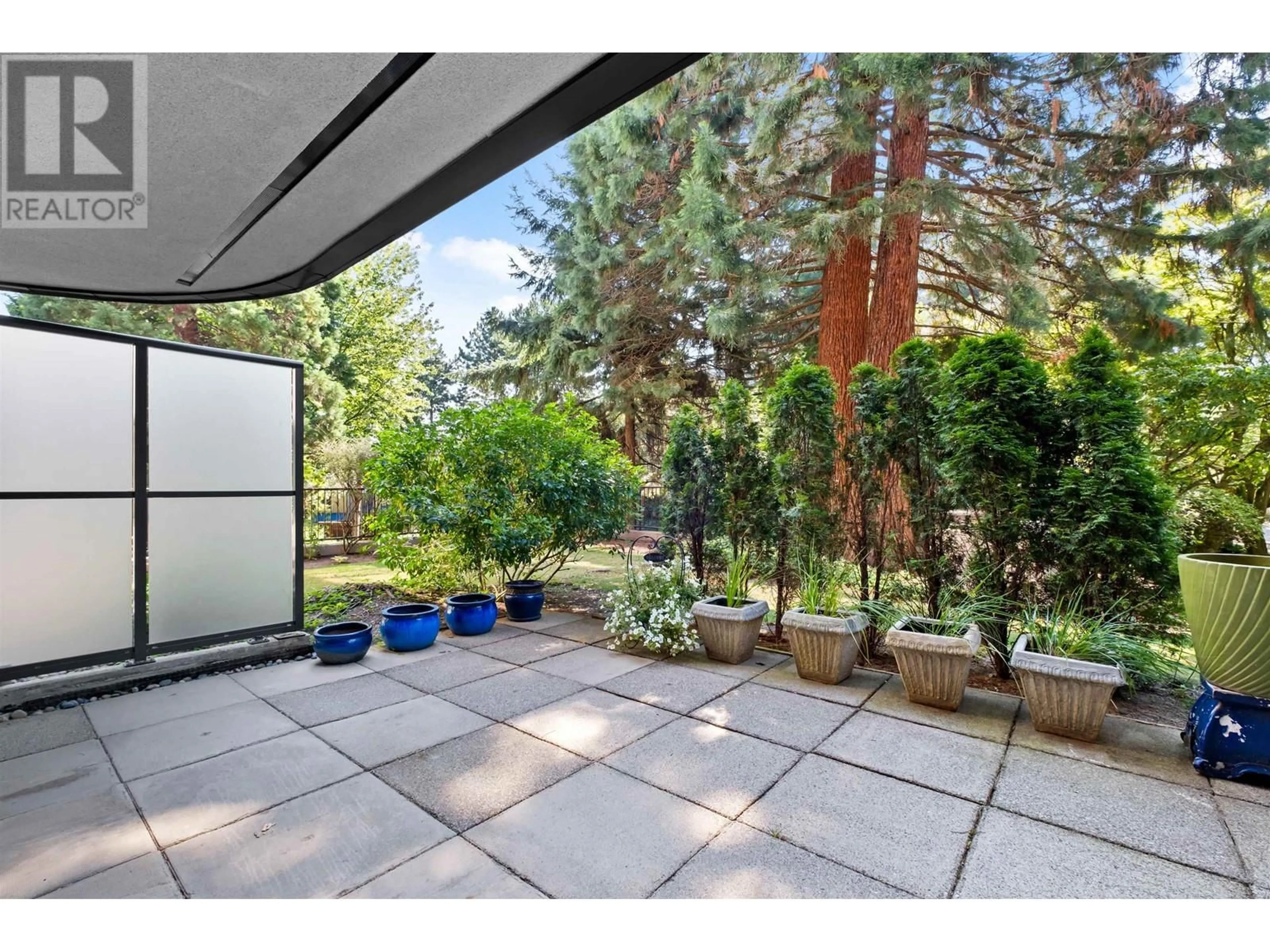 Patio, forest/trees view for 33 1425 LAMEY'S MILL ROAD, Vancouver British Columbia V6H3W2