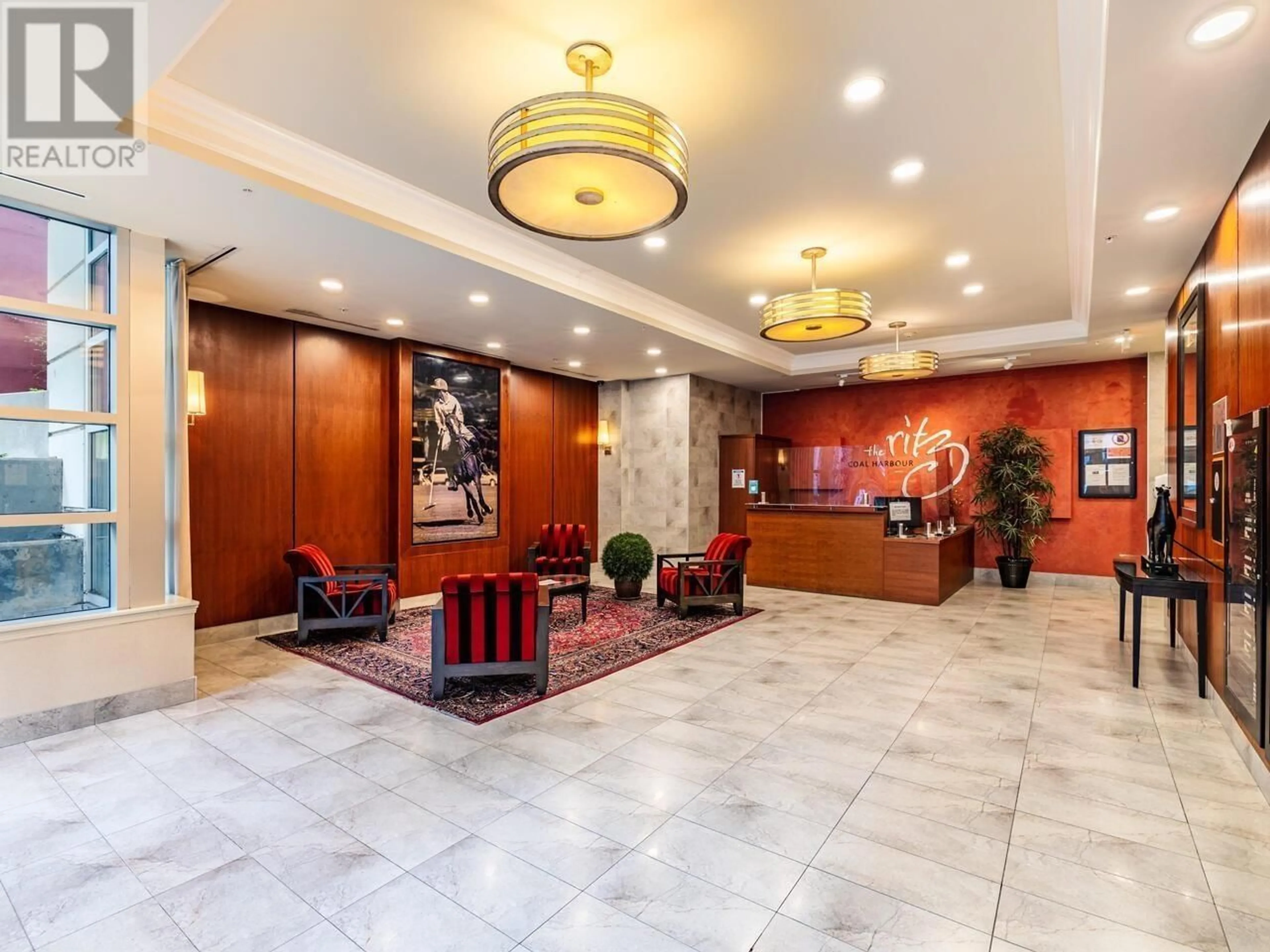 Lobby for 801 1211 MELVILLE STREET, Vancouver British Columbia V6E0A7