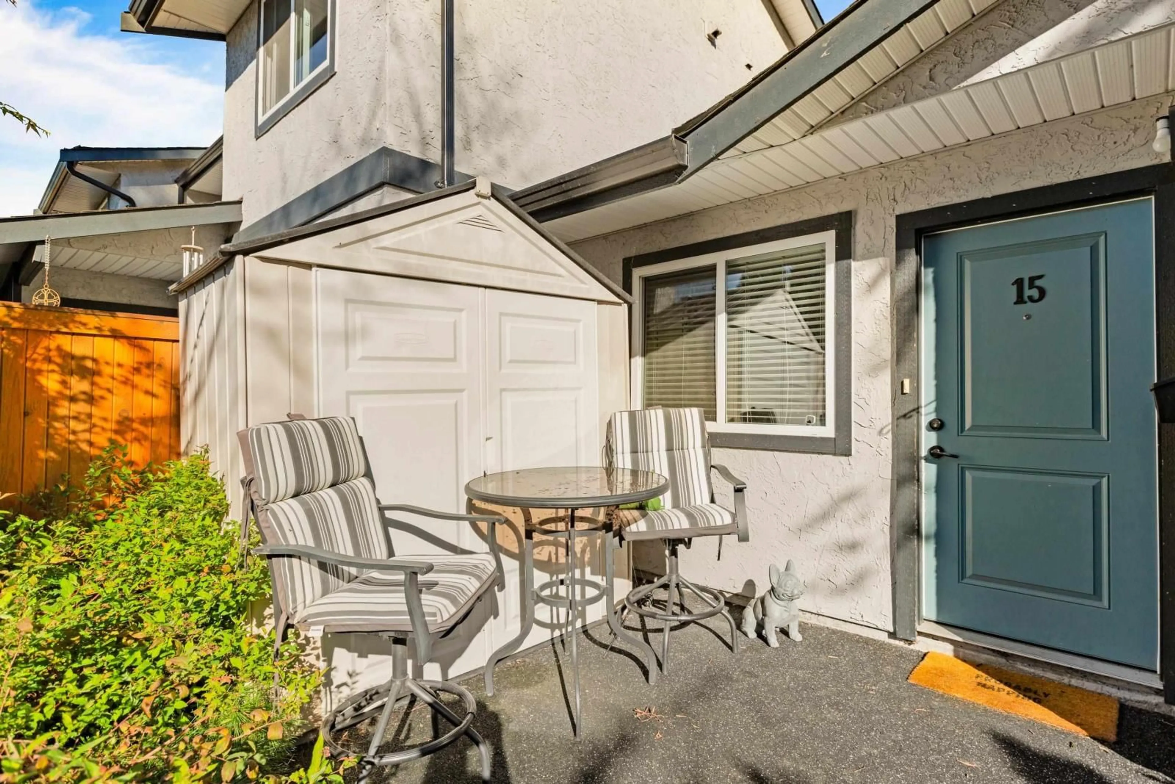 Patio, street for 15 45927 LEWIS AVENUE|Chilliwack Proper , Chilliwack British Columbia V2P3C3