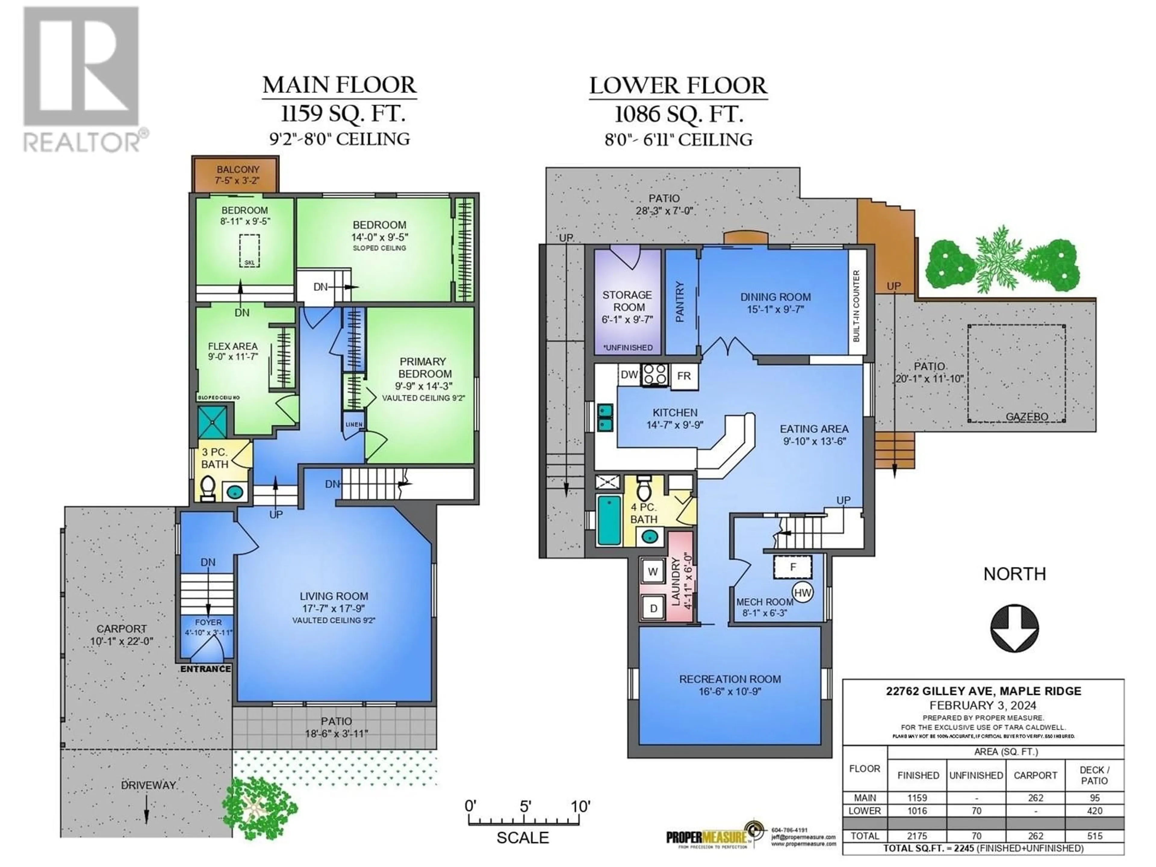 Floor plan for 22762 GILLEY AVENUE, Maple Ridge British Columbia V2X2G2