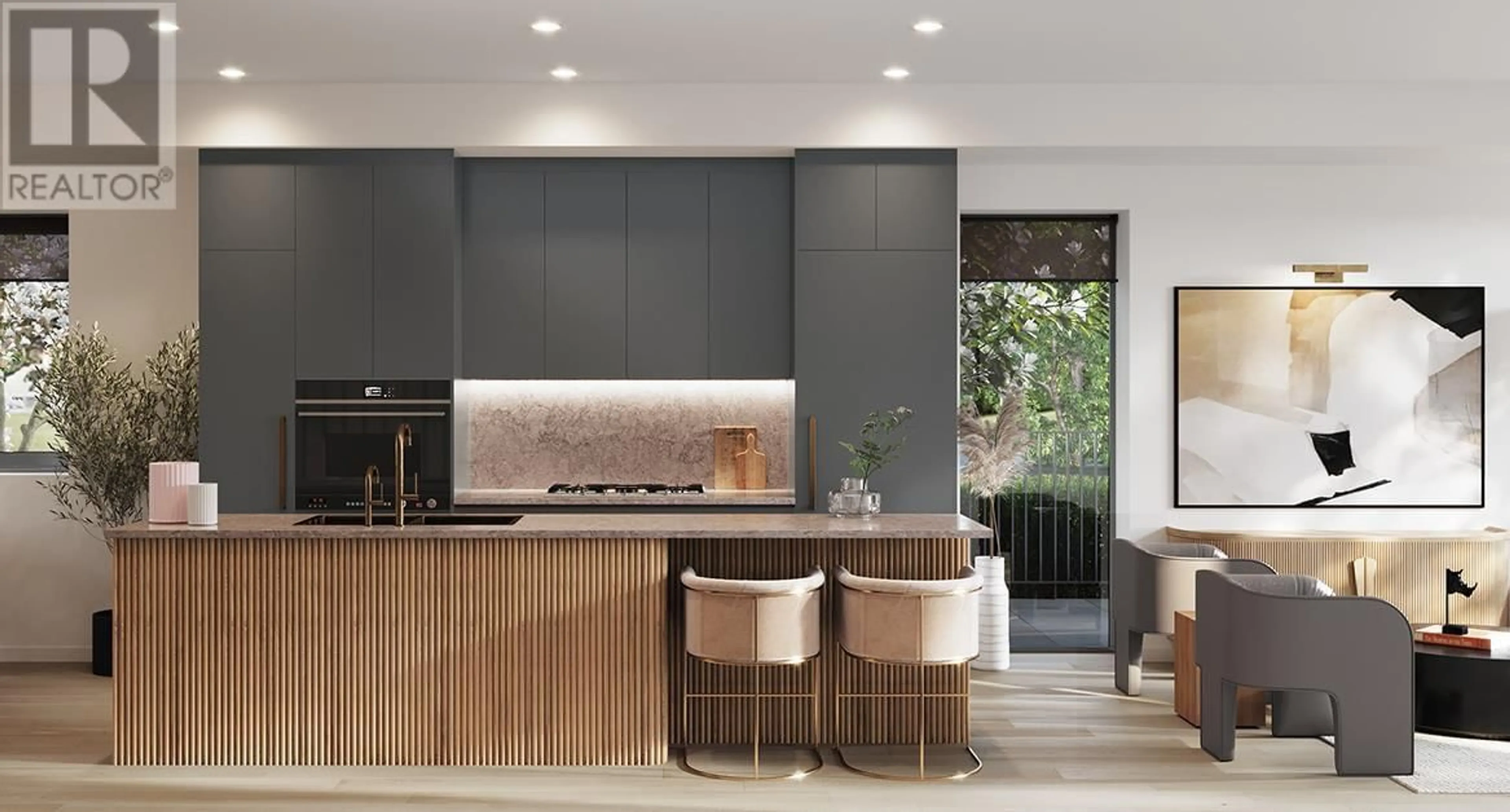 Contemporary kitchen, unknown for 48 - 6808 ASH STREET, Vancouver British Columbia V6P3K4