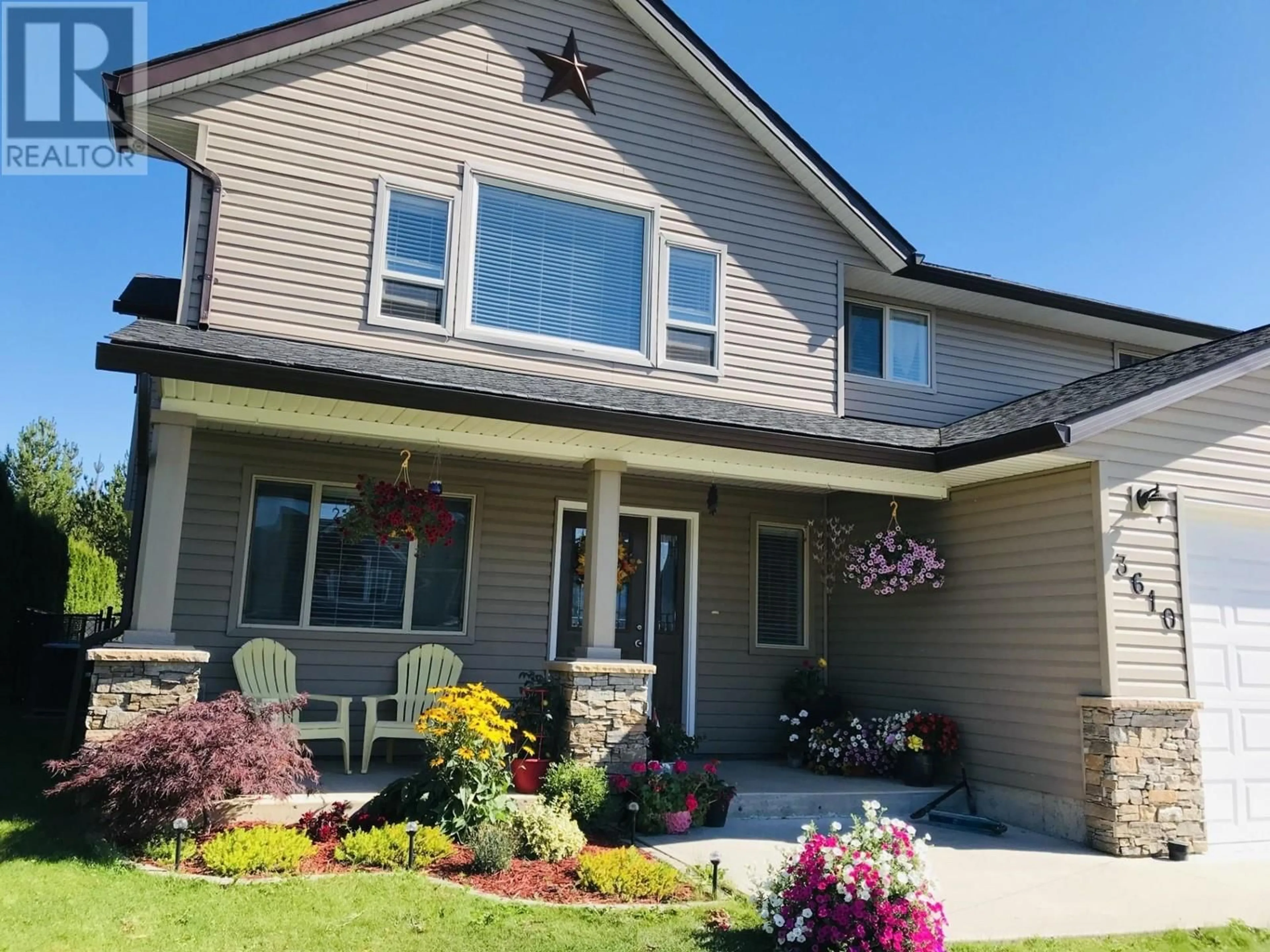 Home with vinyl exterior material, street for 3610 CORY DRIVE, Terrace British Columbia V8G5S3