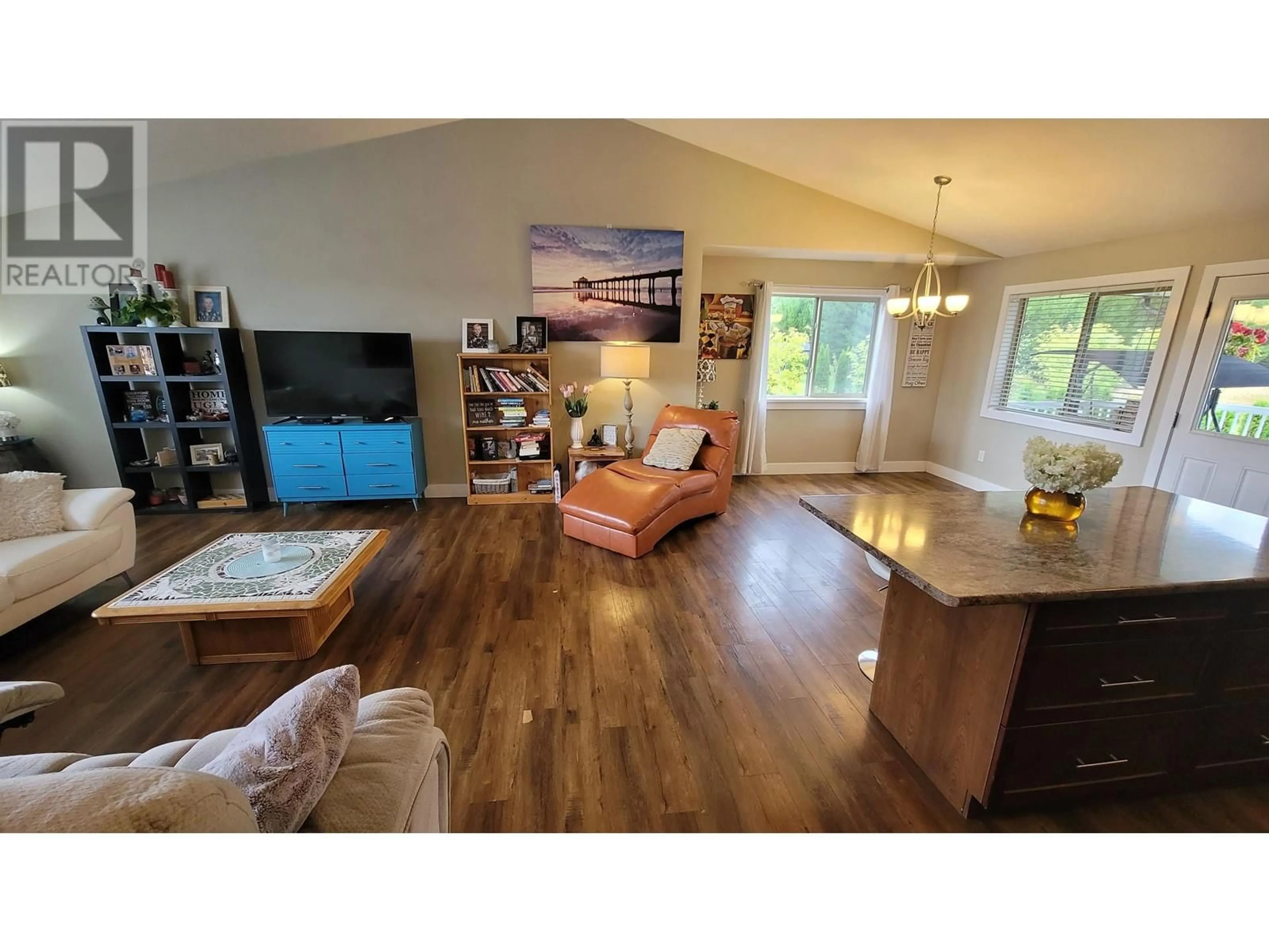 Living room with furniture, wood/laminate floor for 3610 CORY DRIVE, Terrace British Columbia V8G5S3