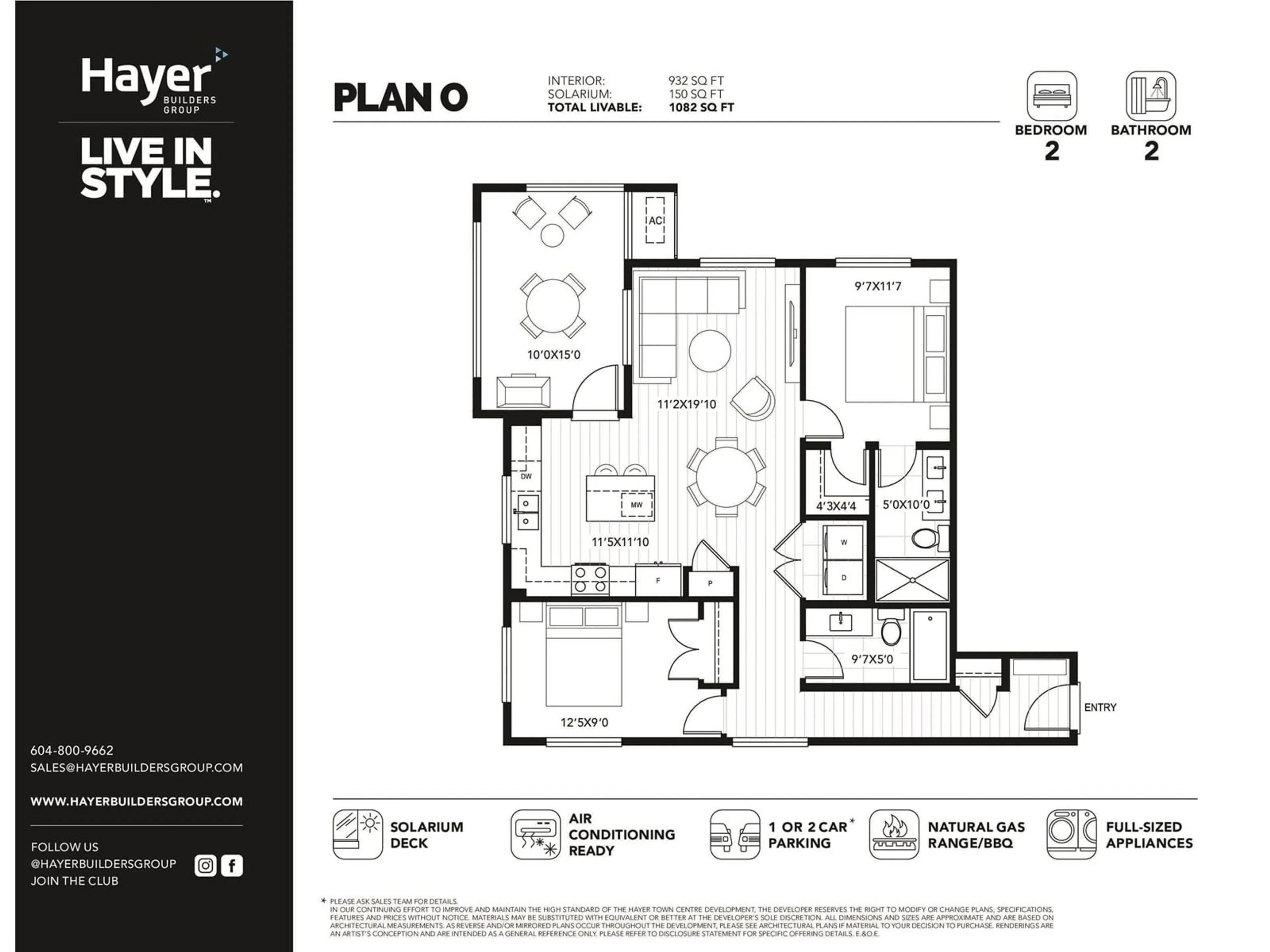 Floor plan for 110 19953 76 AVENUE, Langley British Columbia V2Y1S1