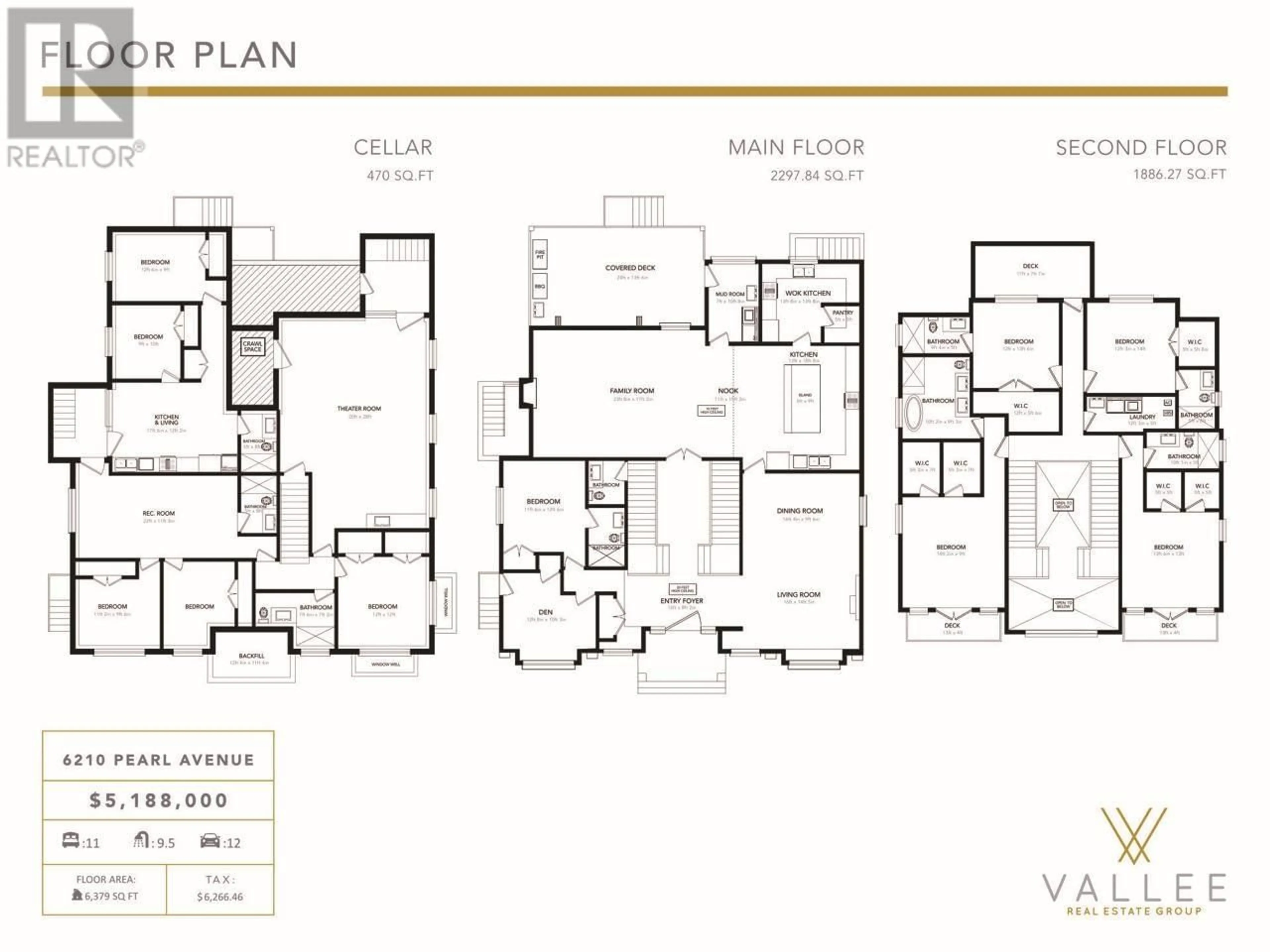 Floor plan for 6210 PEARL AVENUE, Burnaby British Columbia V5H3P9