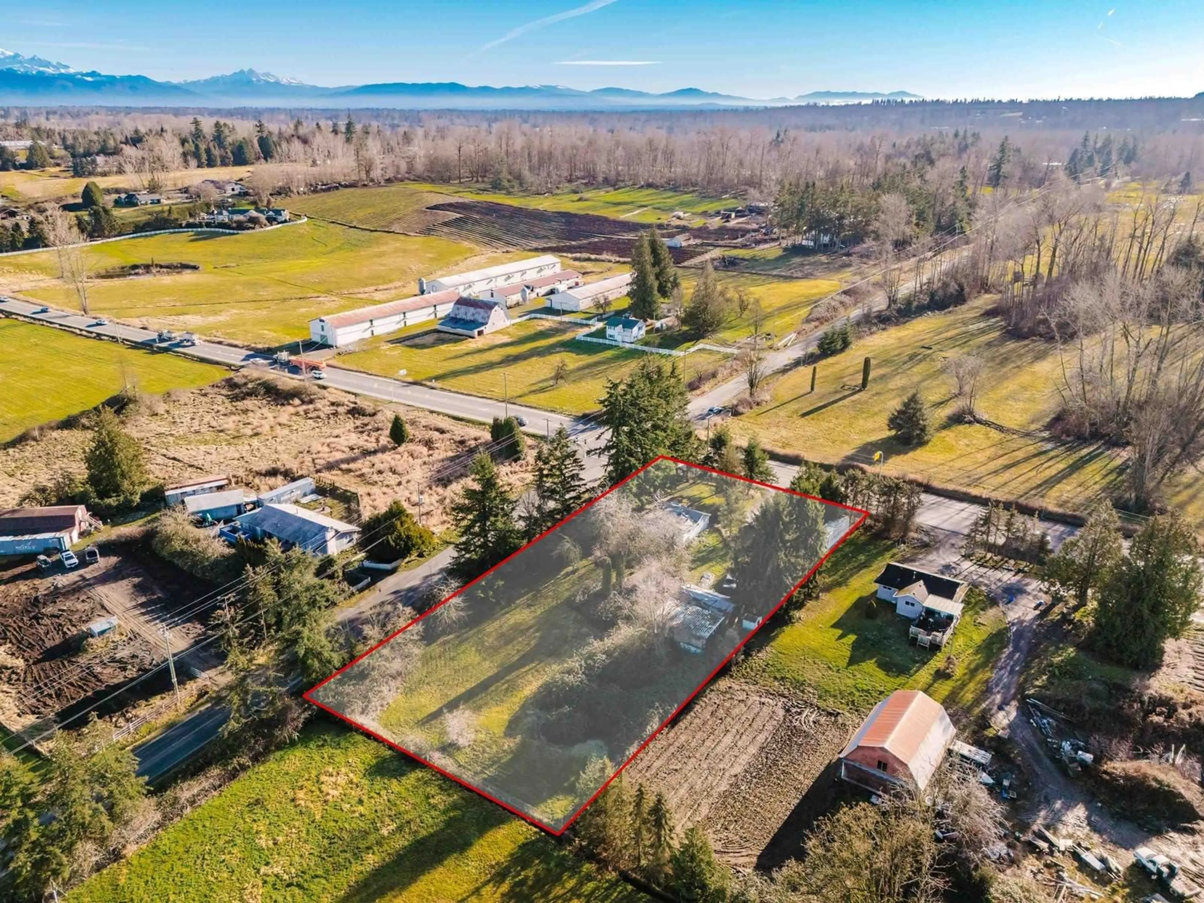 A pic from outside/outdoor area/front of a property/back of a property/a pic from drone, water/lake/river/ocean view for 1613 208 STREET, Langley British Columbia V2Z2A7