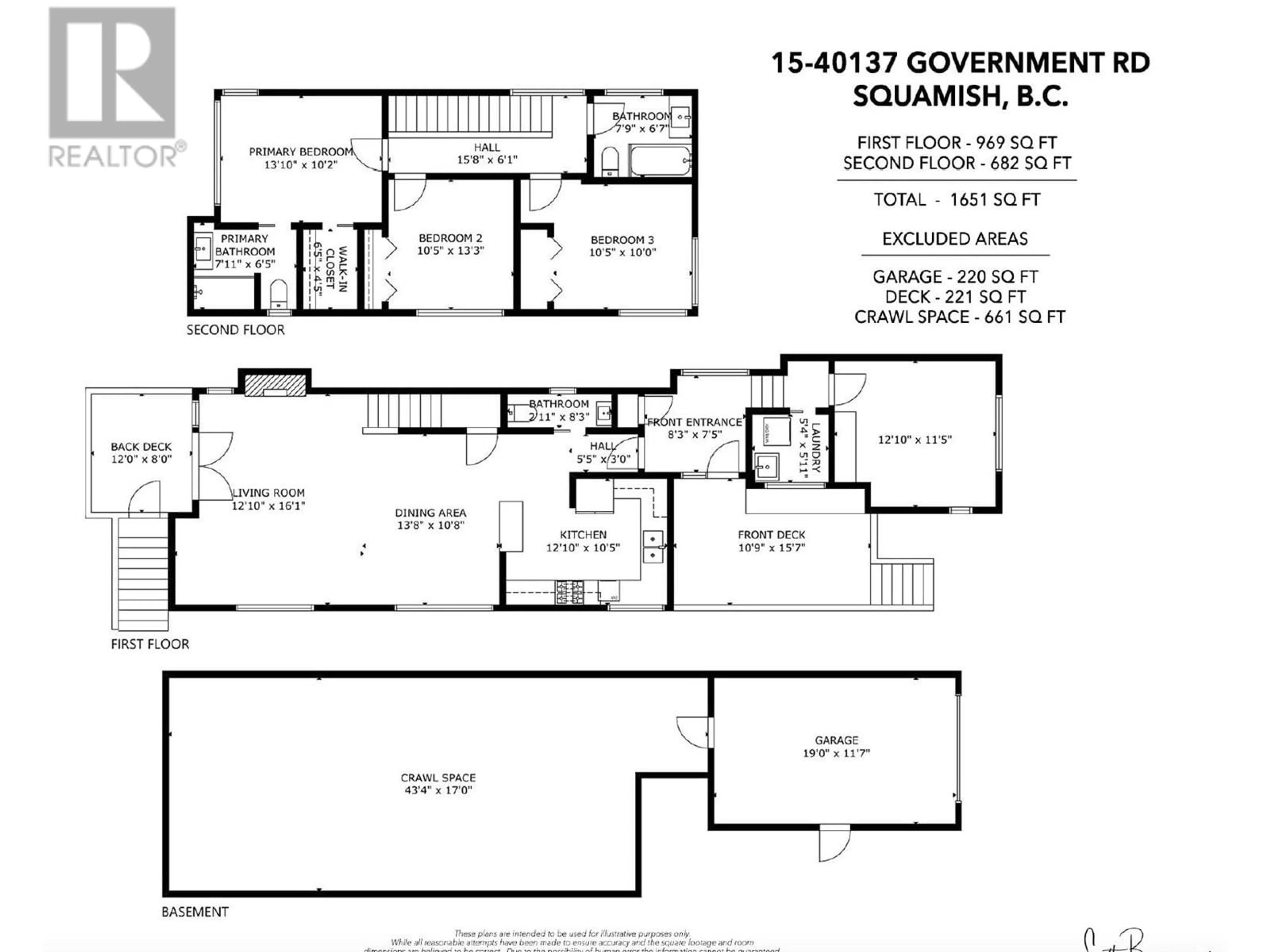 Floor plan for 15 40137 GOVERNMENT ROAD, Squamish British Columbia V8B0N7