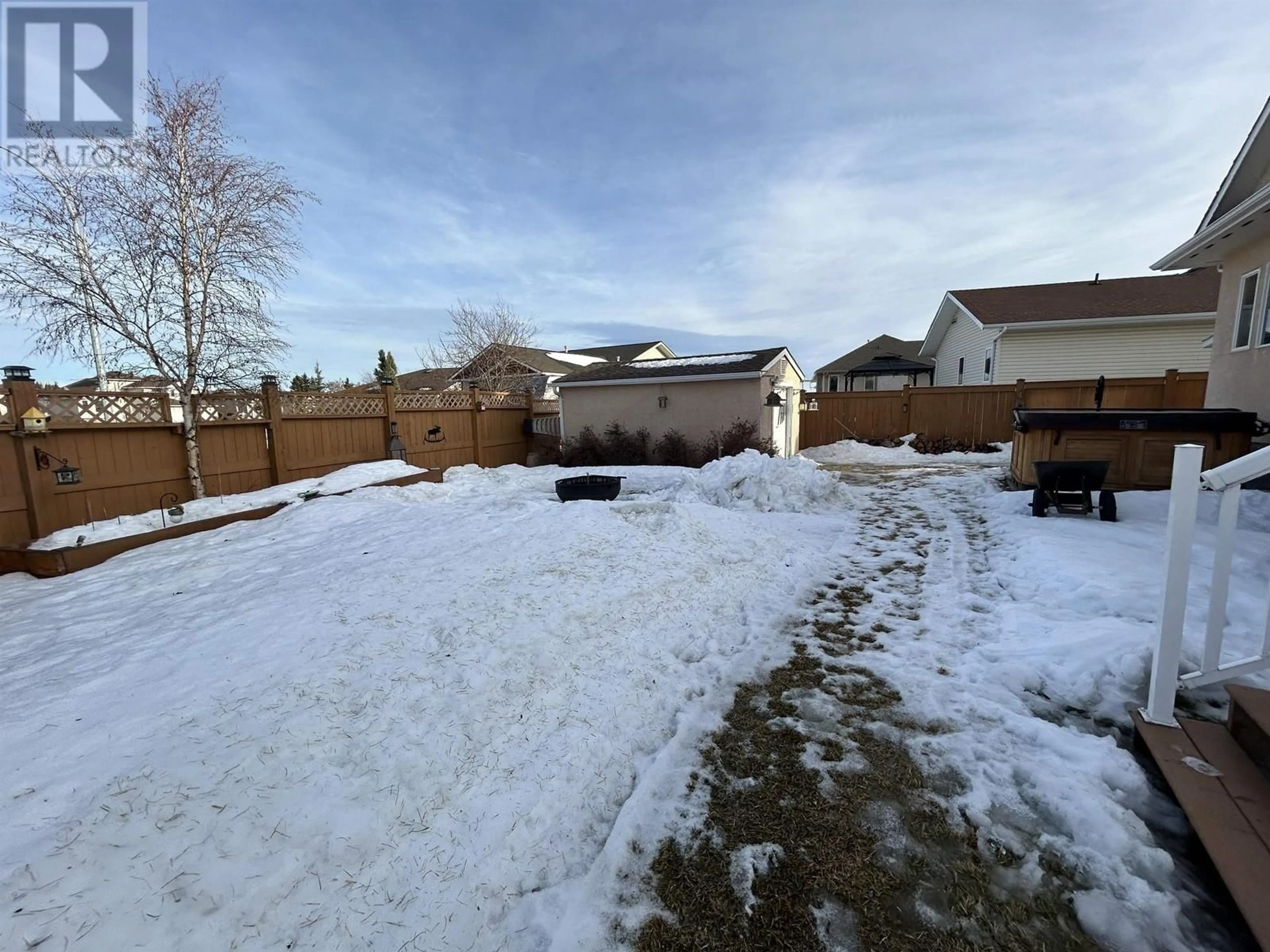 A pic from outside/outdoor area/front of a property/back of a property/a pic from drone, street for 9130 110 AVENUE, Fort St. John British Columbia V1J6J1