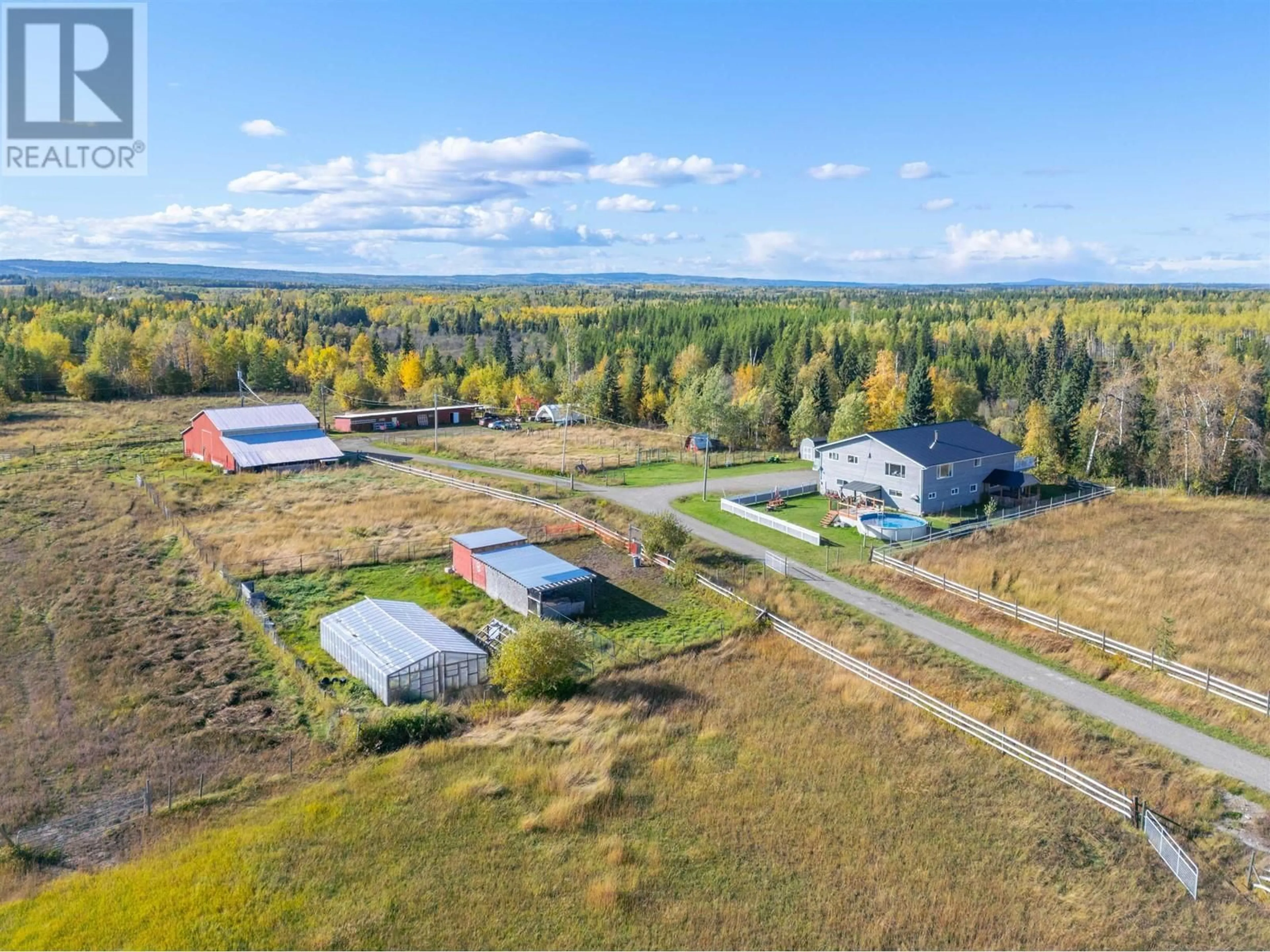 A pic from outside/outdoor area/front of a property/back of a property/a pic from drone, unknown for 14185 LAWRENCE ROAD, Prince George British Columbia V2N6B3