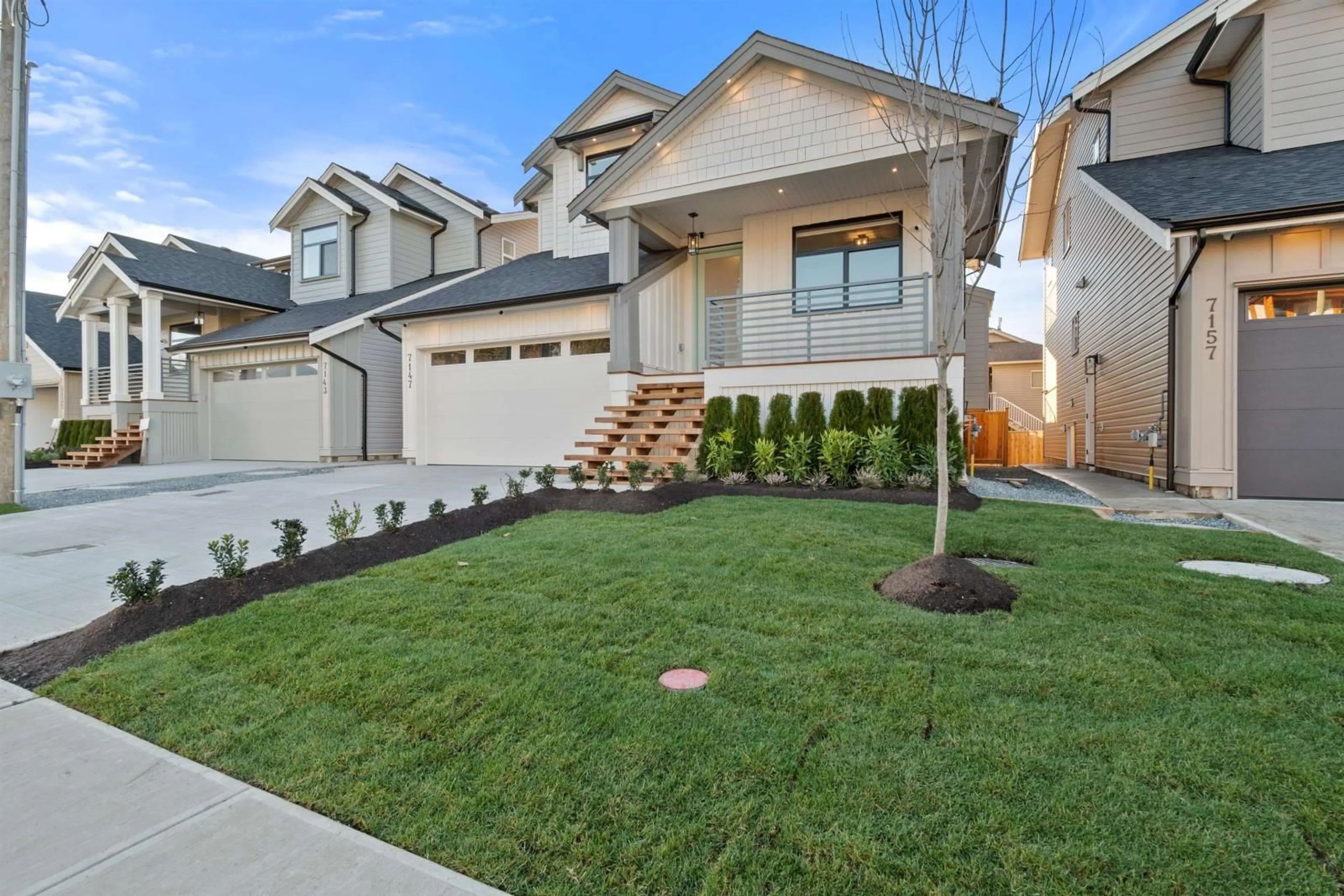 Home with brick exterior material, street for 7147 ELWOOD DRIVE, Chilliwack British Columbia V2R1G8
