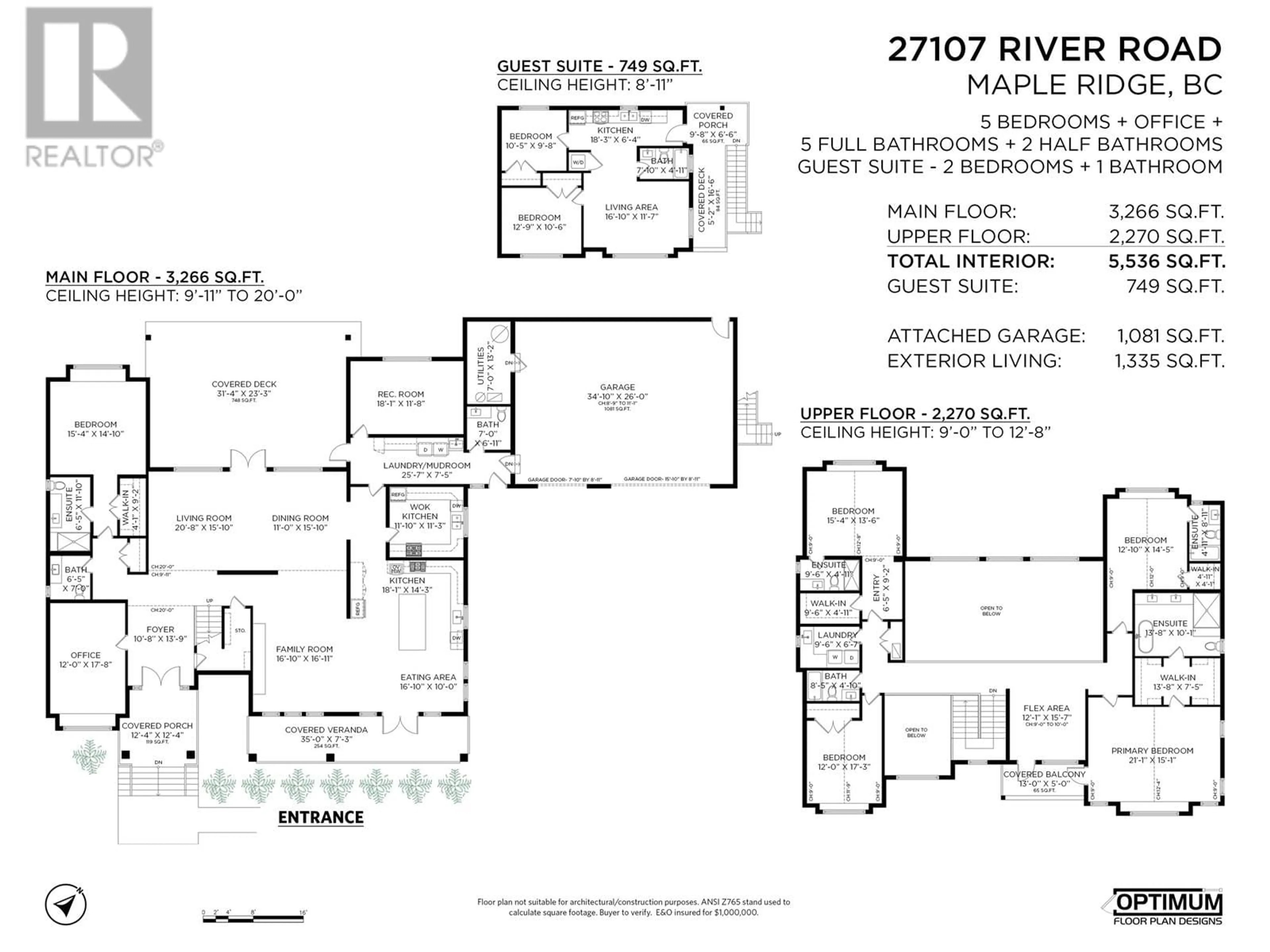 Floor plan for 27107 RIVER ROAD, Maple Ridge British Columbia V2W1M4