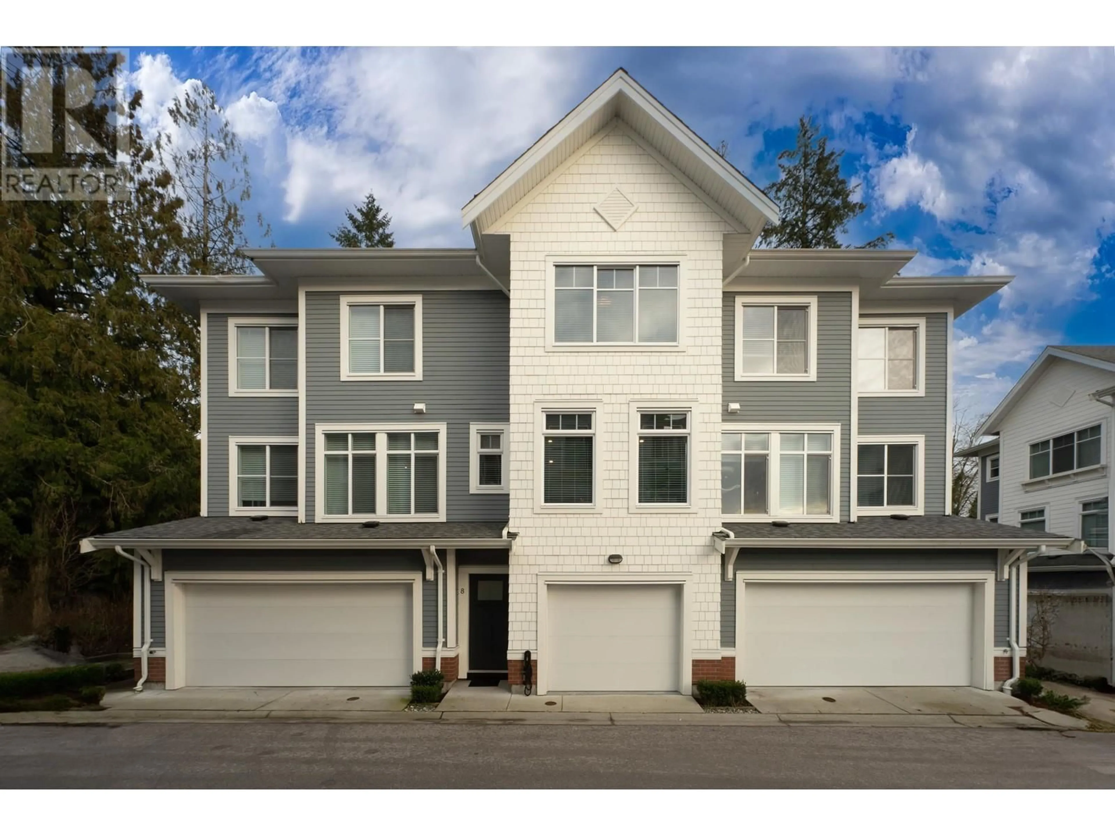 Home with vinyl exterior material, street for 8 24021 110 AVENUE, Maple Ridge British Columbia V2W0J9